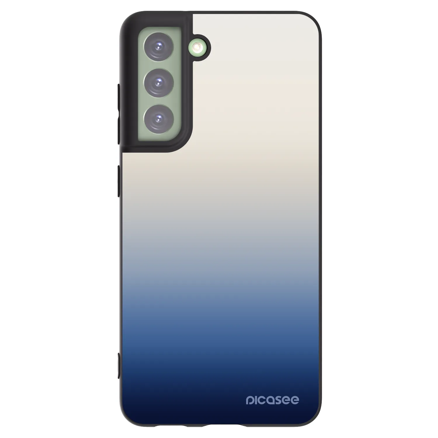 Picasee husă neagră din silicon pentru Samsung Galaxy S21 FE 5G - Gravity Fade