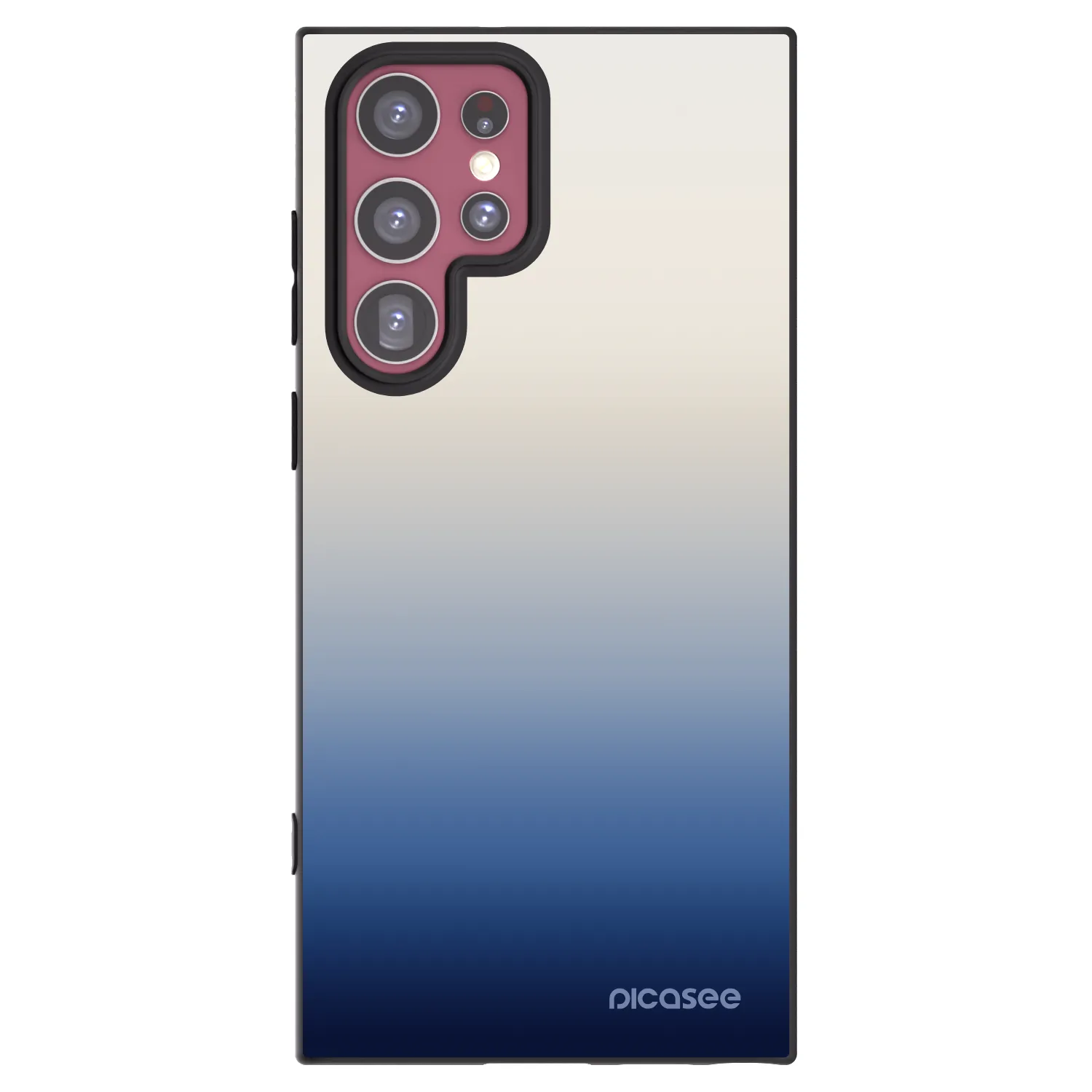 Picasee husă neagră din silicon pentru Samsung Galaxy S22 Ultra 5G - Gravity Fade