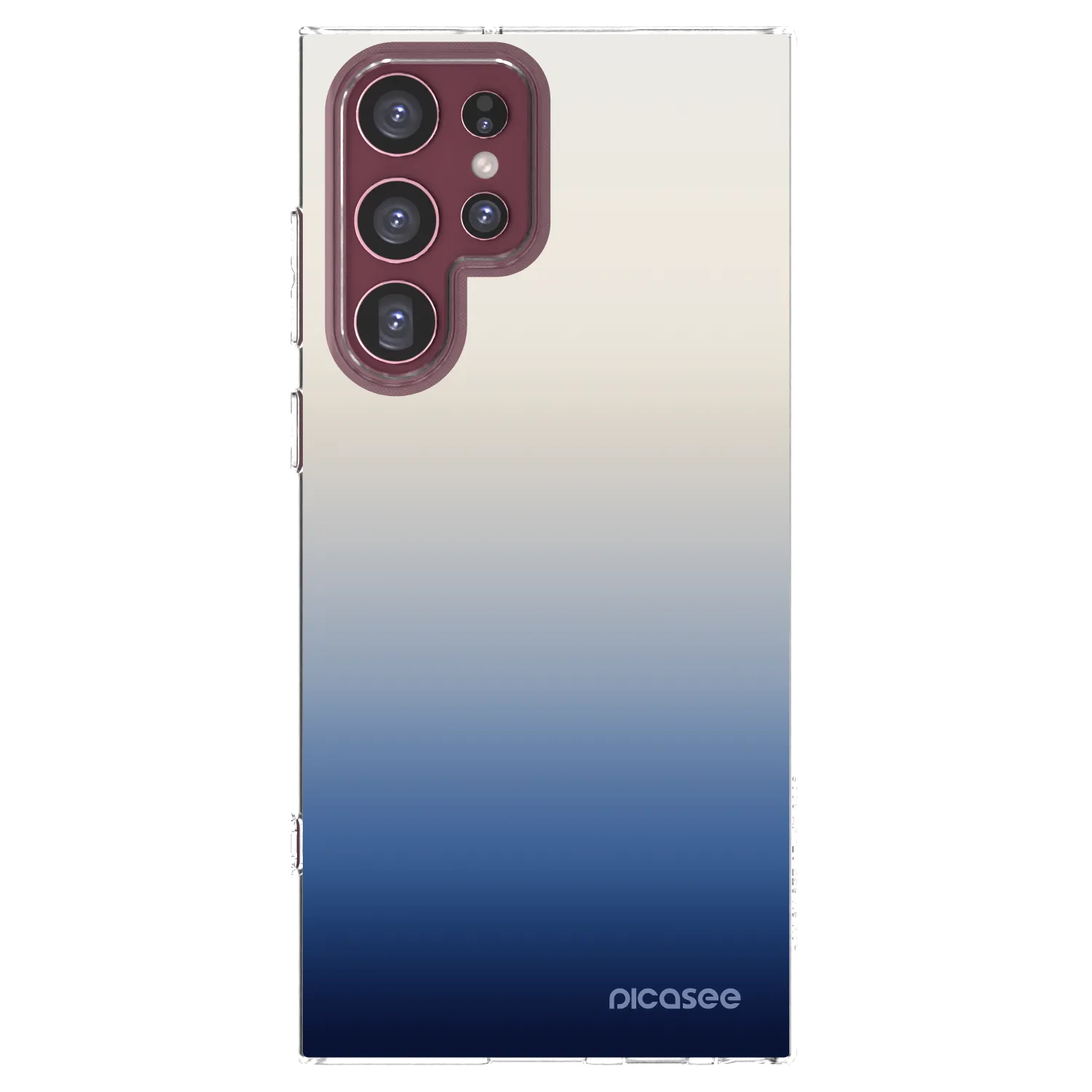 Picasee husă transparentă din silicon pentru Samsung Galaxy S22 Ultra 5G - Gravity Fade