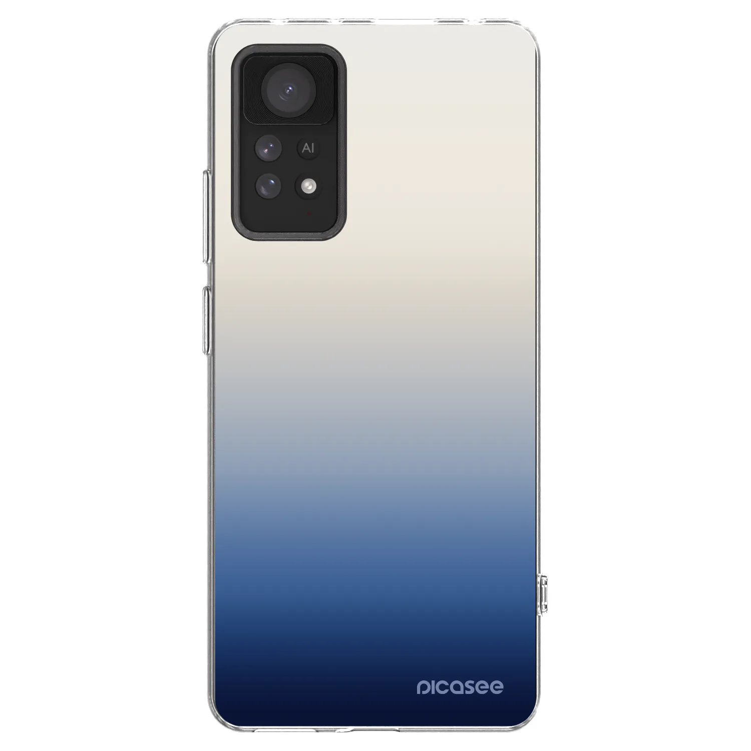 Picasee husă transparentă din silicon pentru Xiaomi Redmi Note 11 Pro - Gravity Fade