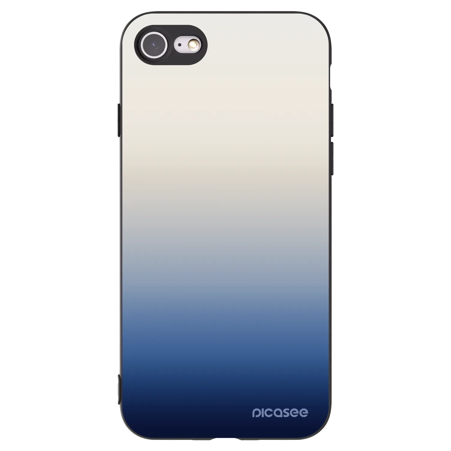 Picasee husă neagră din silicon pentru Apple iPhone SE 2022 - Gravity Fade