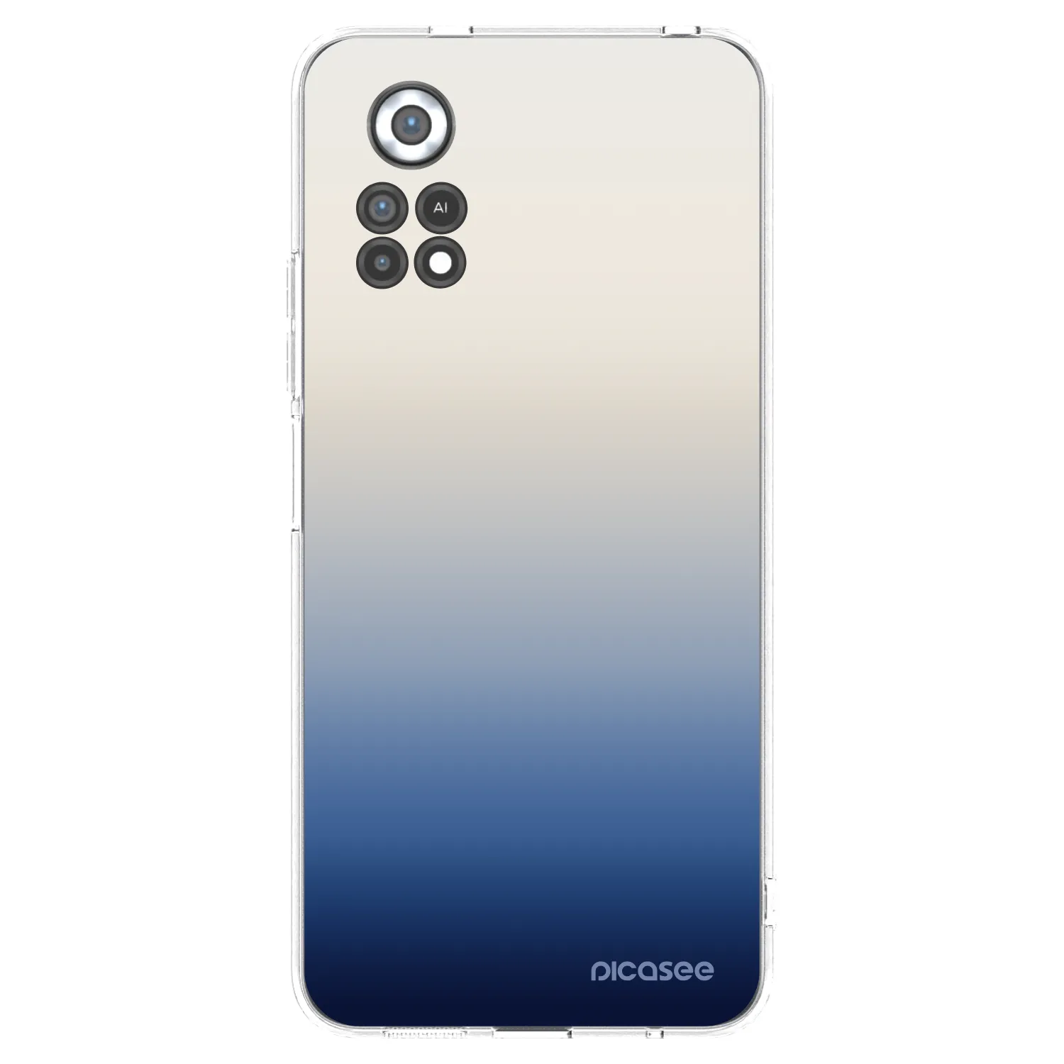 Picasee husă transparentă din silicon pentru Xiaomi Poco X4 Pro 5G - Gravity Fade