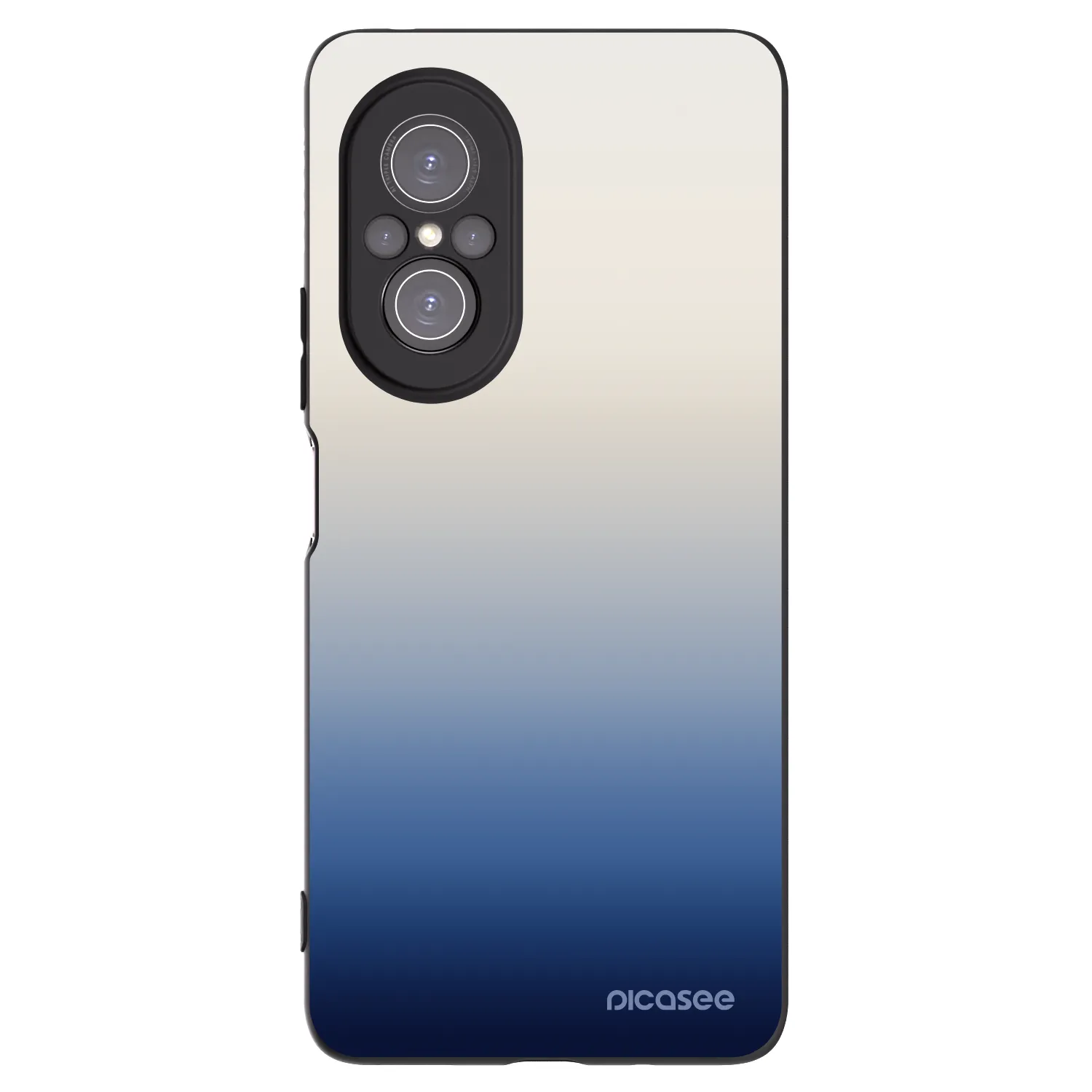 Picasee husă neagră din silicon pentru Huawei Nova 9 SE - Gravity Fade