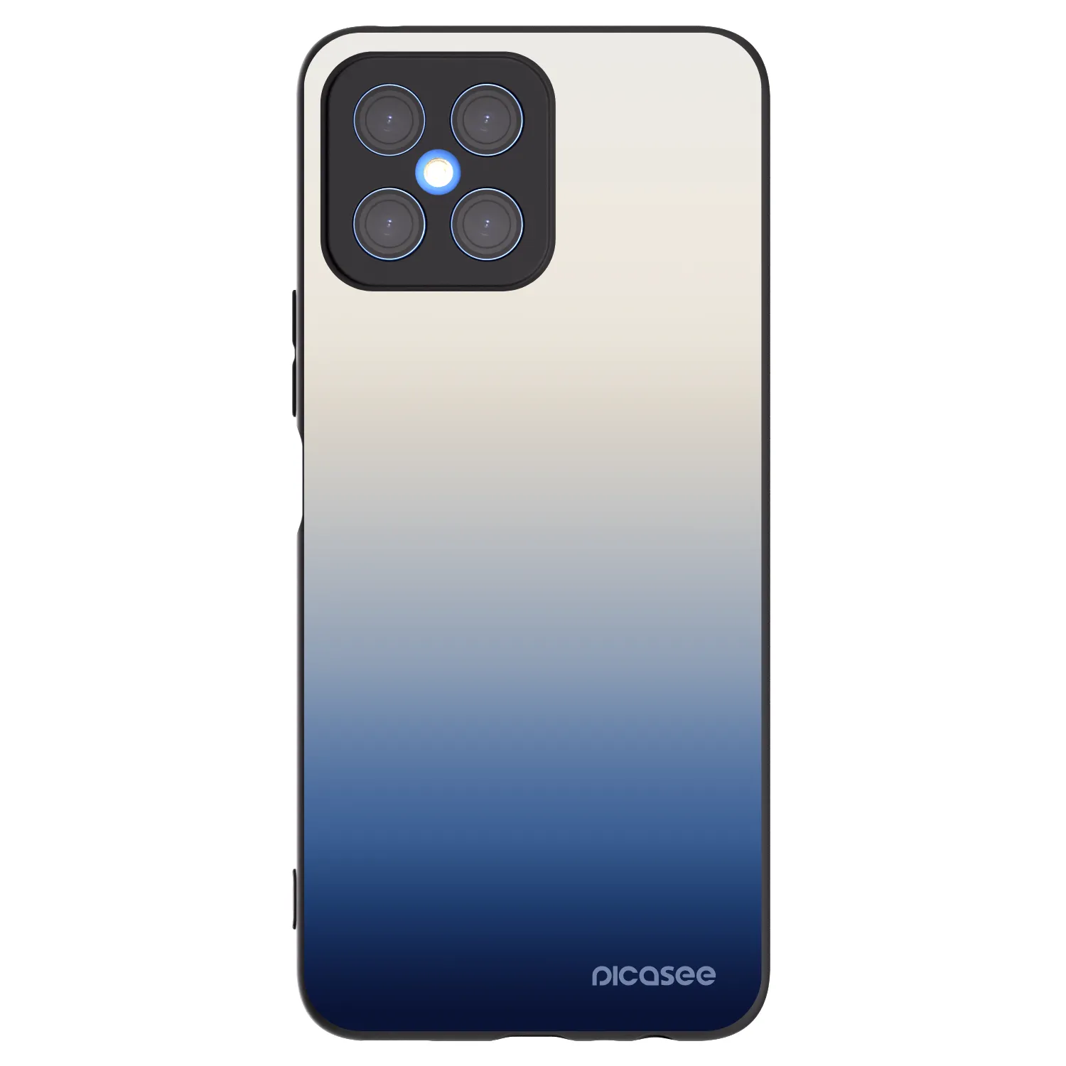 Picasee husă neagră din silicon pentru Honor X8 4G - Gravity Fade