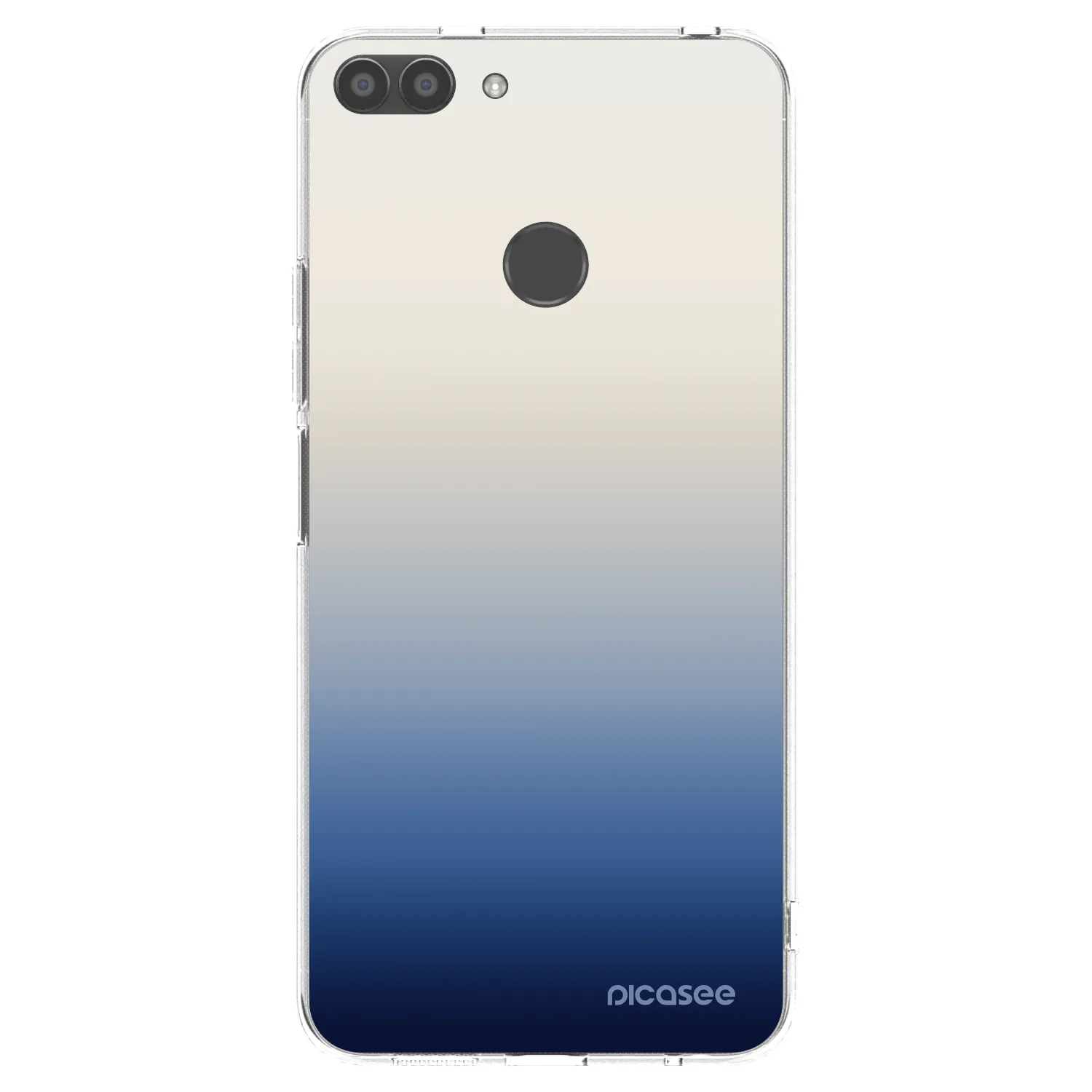Picasee husă transparentă din silicon pentru Huawei P Smart - Gravity Fade