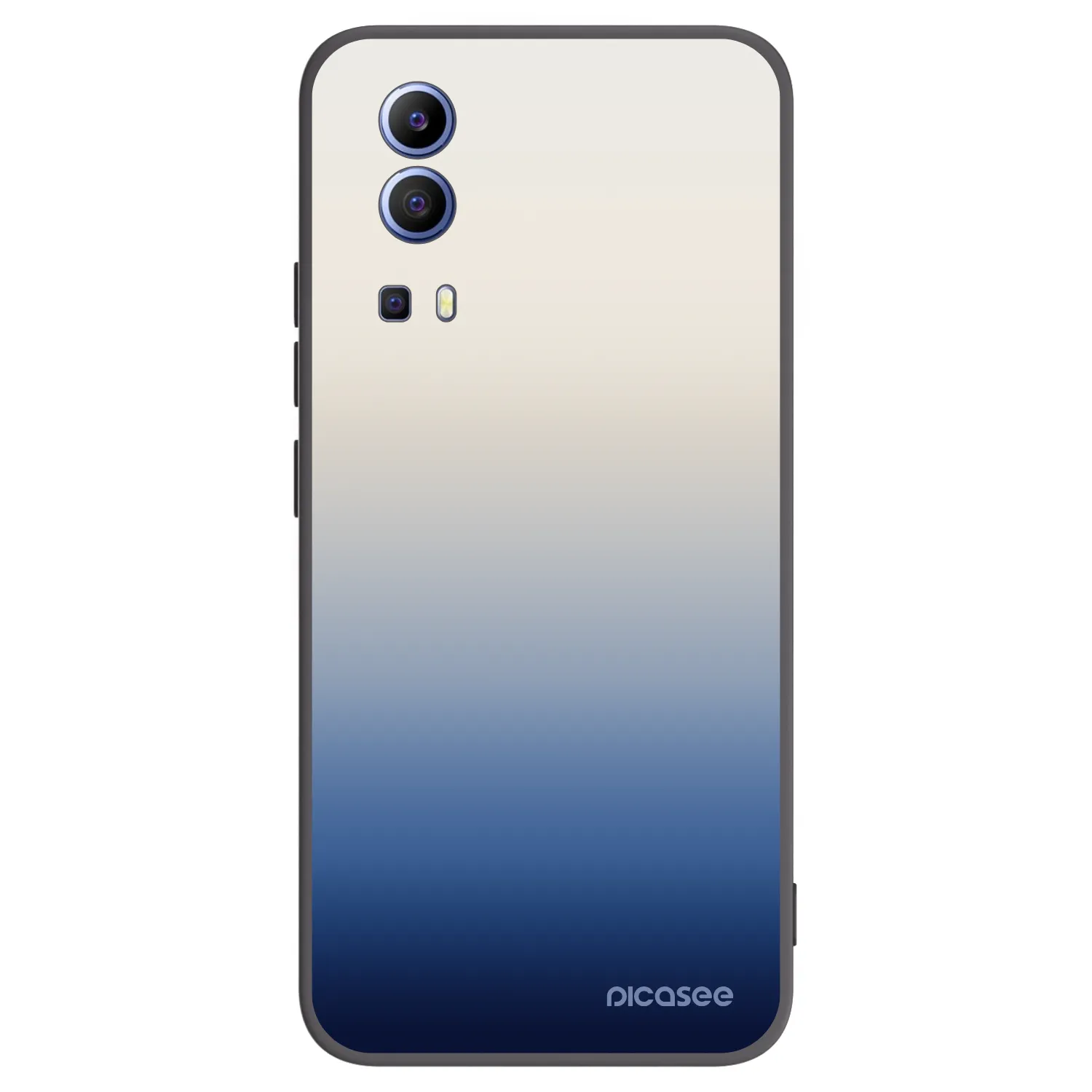 Picasee husă neagră din silicon pentru Vivo Y52 5G - Gravity Fade