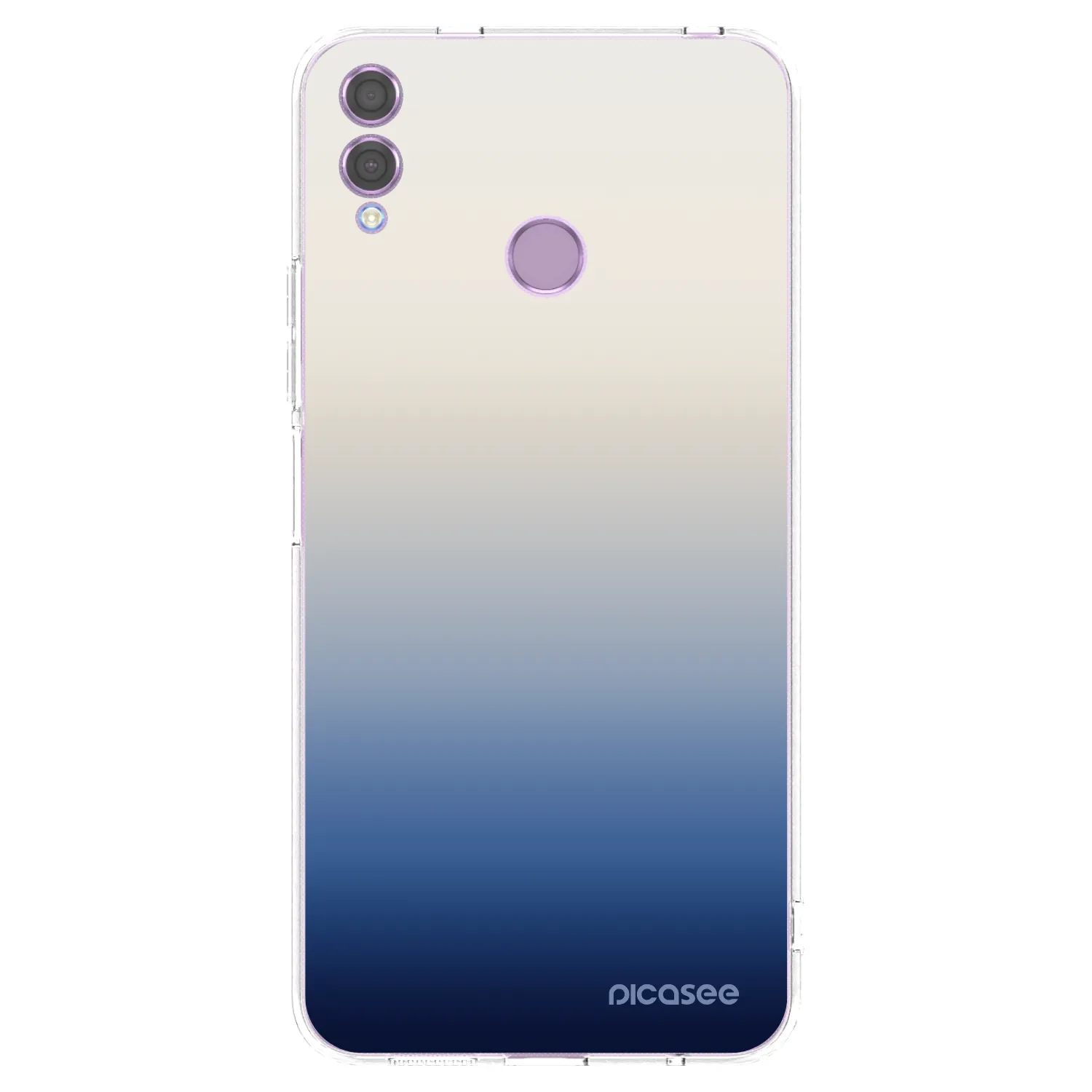 Picasee husă transparentă din silicon pentru Honor 8X - Gravity Fade