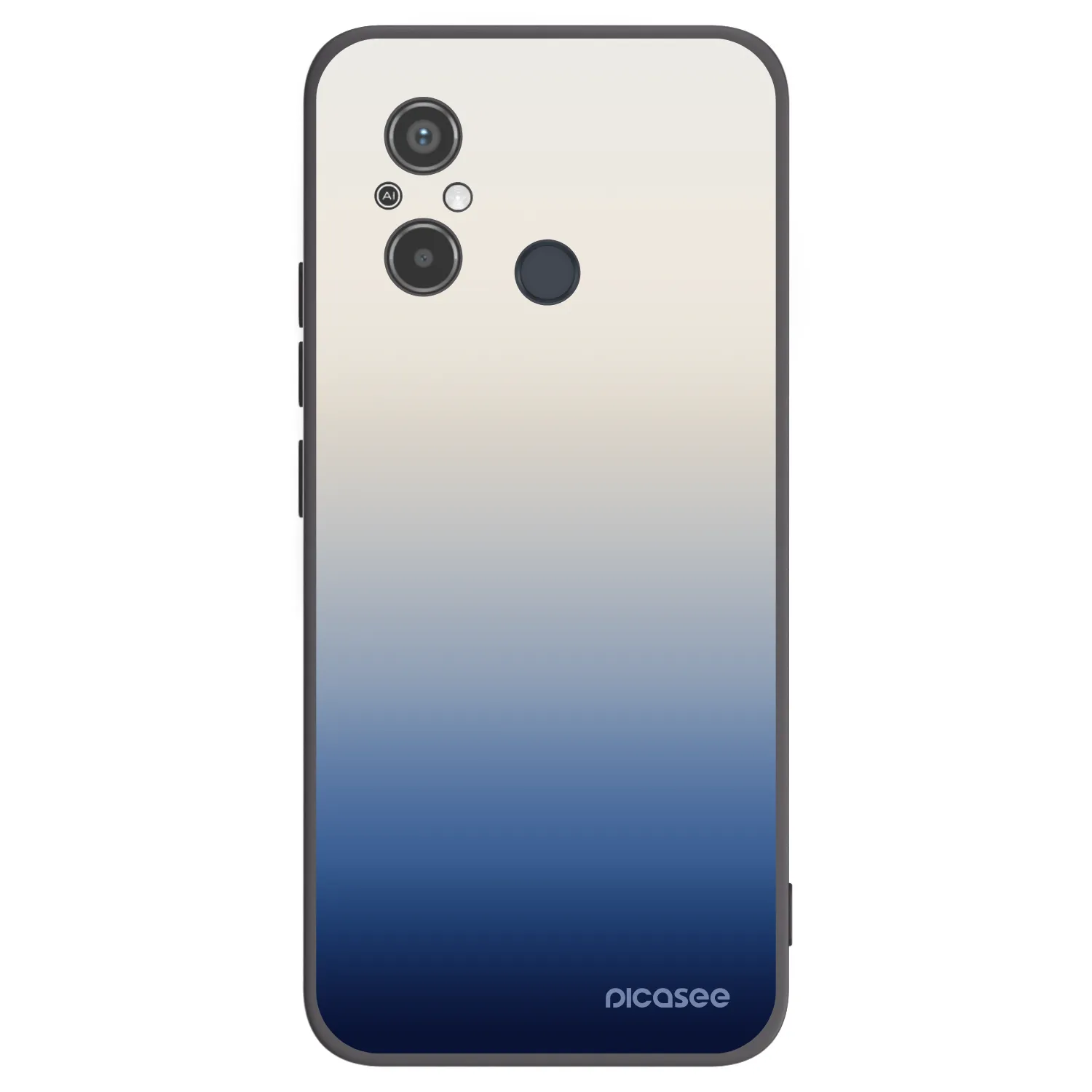 Picasee husă neagră din silicon pentru Xiaomi Redmi 12C - Gravity Fade