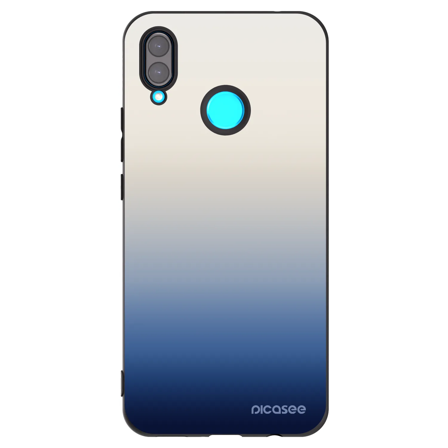 Picasee husă neagră din silicon pentru Huawei Nova 3i - Gravity Fade