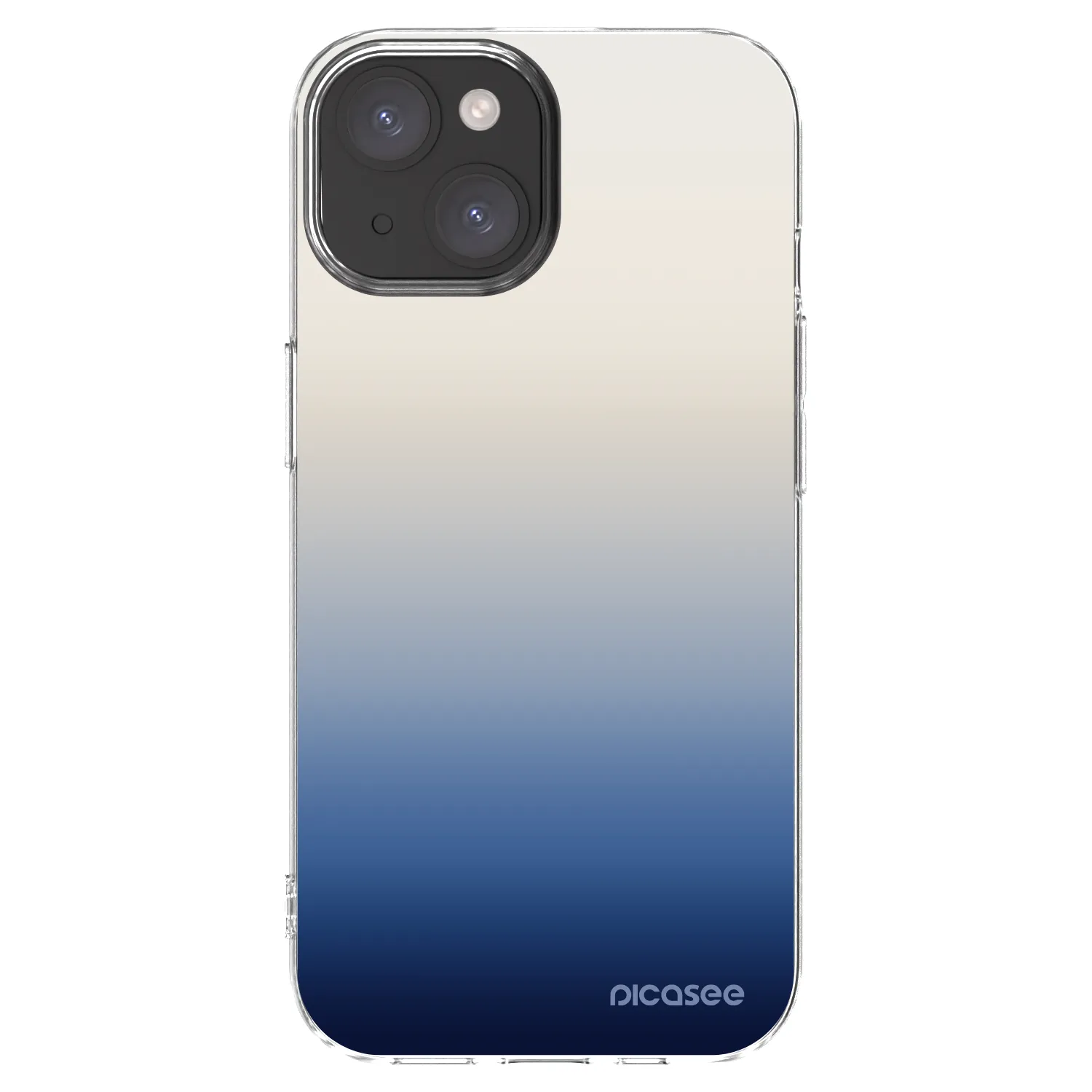 Picasee husă transparentă din silicon pentru Apple iPhone 15 - Gravity Fade