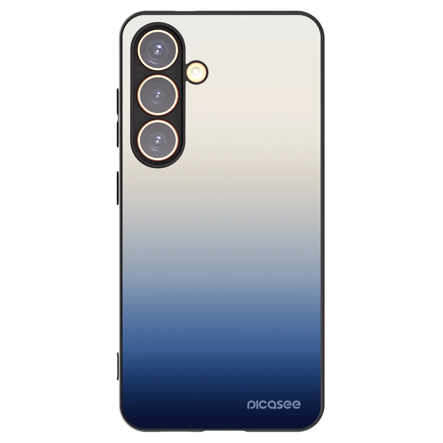 Picasee husă neagră din silicon pentru Samsung Galaxy S24 S921B 5G - Gravity Fade