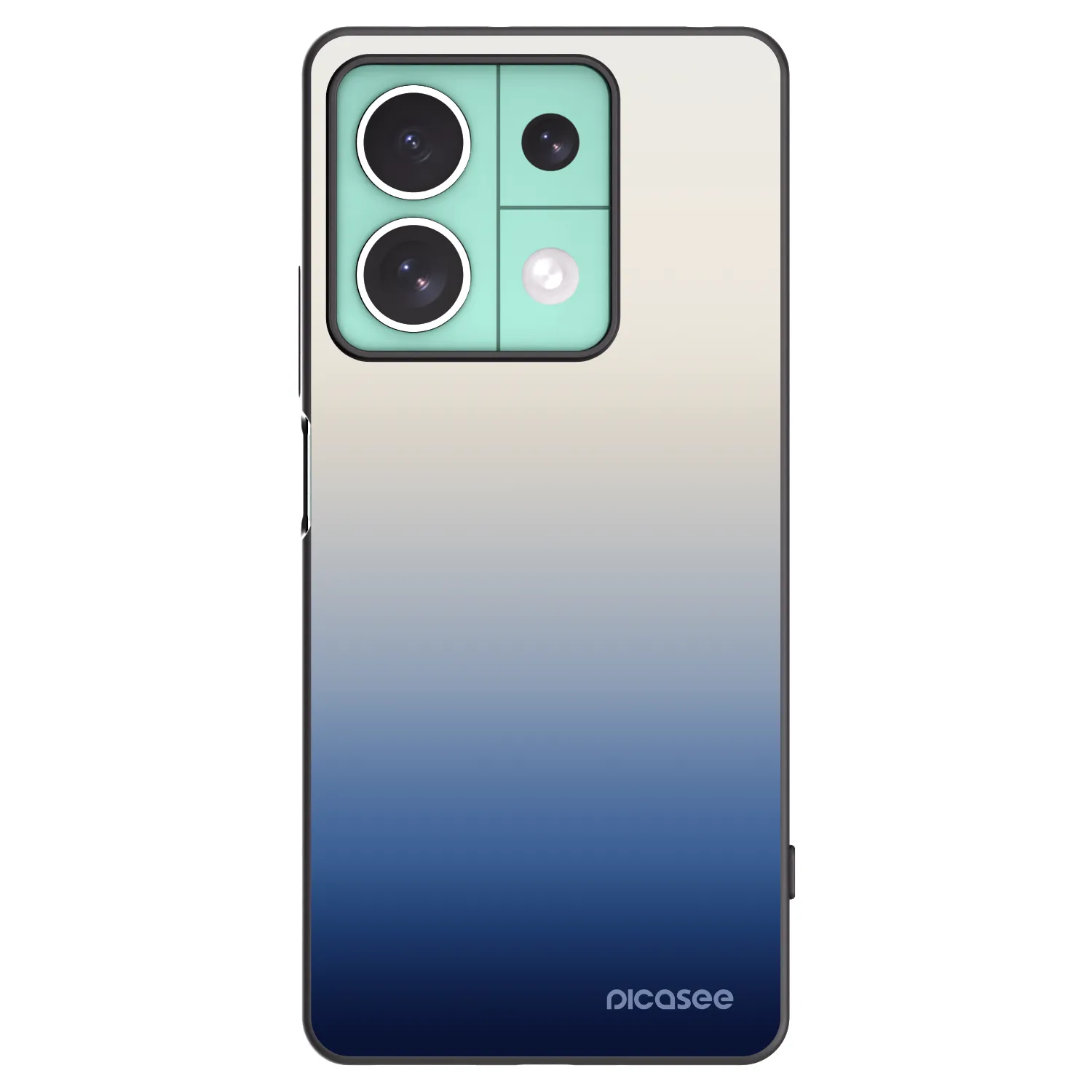 Picasee husă neagră din silicon pentru Xiaomi Redmi Note 13 5G - Gravity Fade