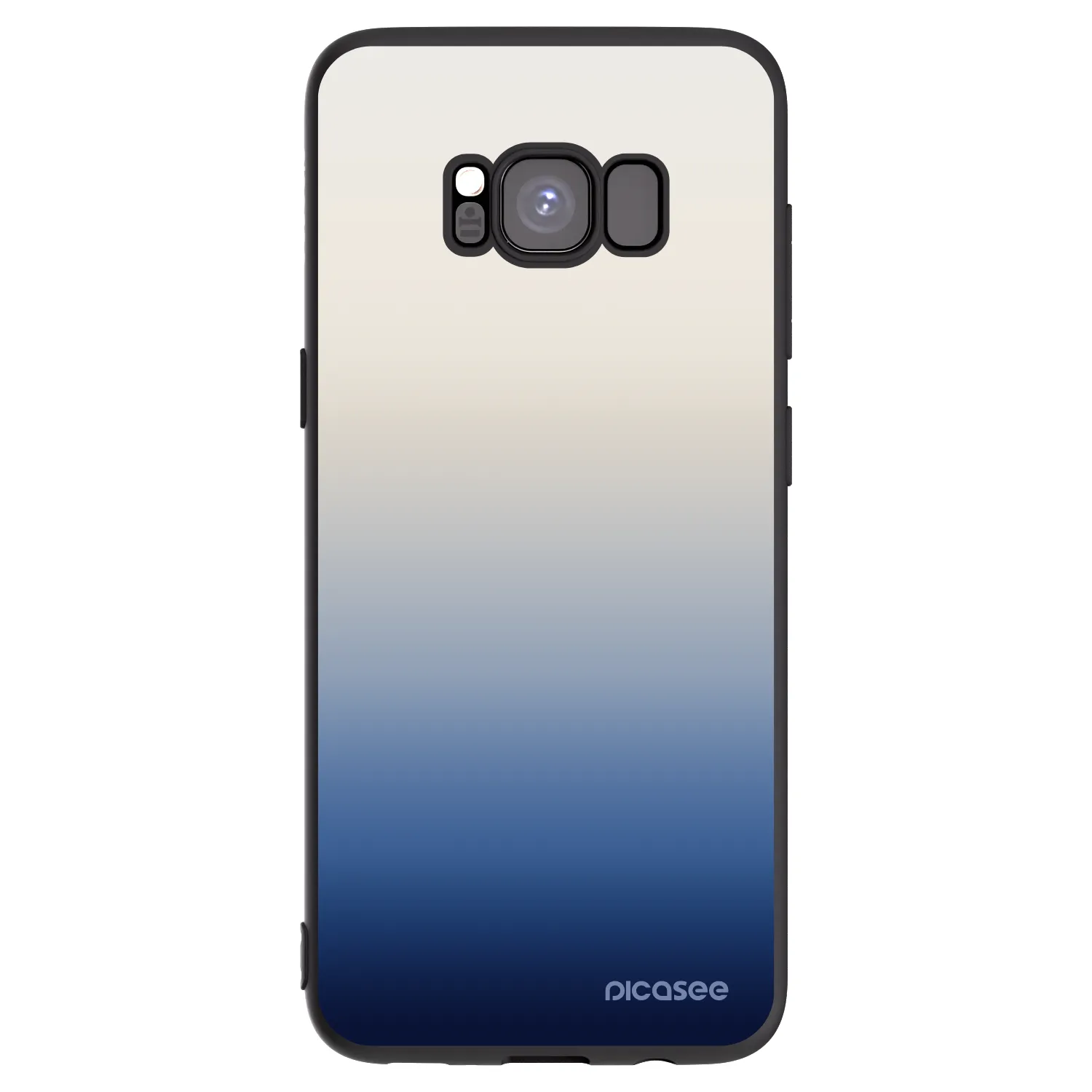 Picasee husă neagră din silicon pentru Samsung Galaxy S8 G950F - Gravity Fade