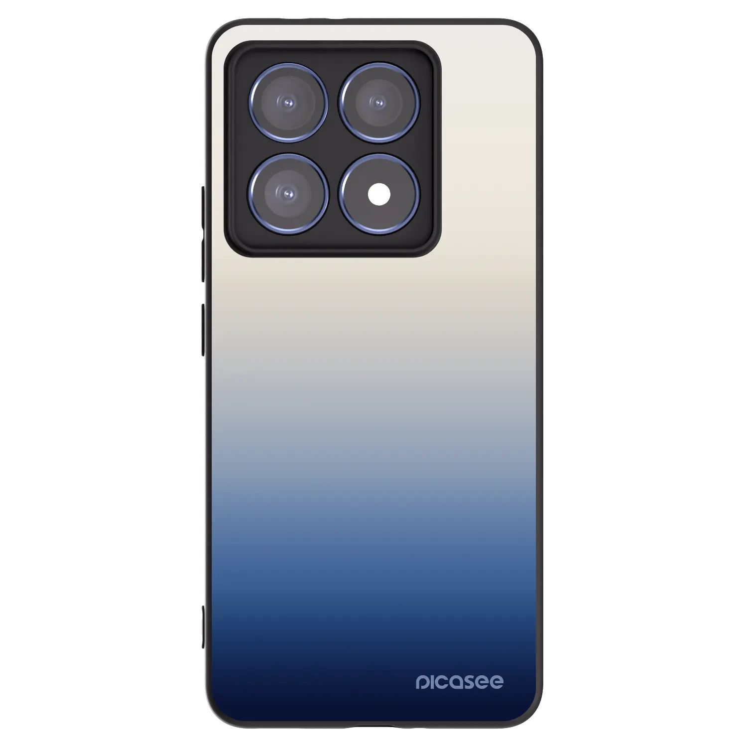 Picasee husă neagră din silicon pentru Xiaomi 14T Pro - Gravity Fade