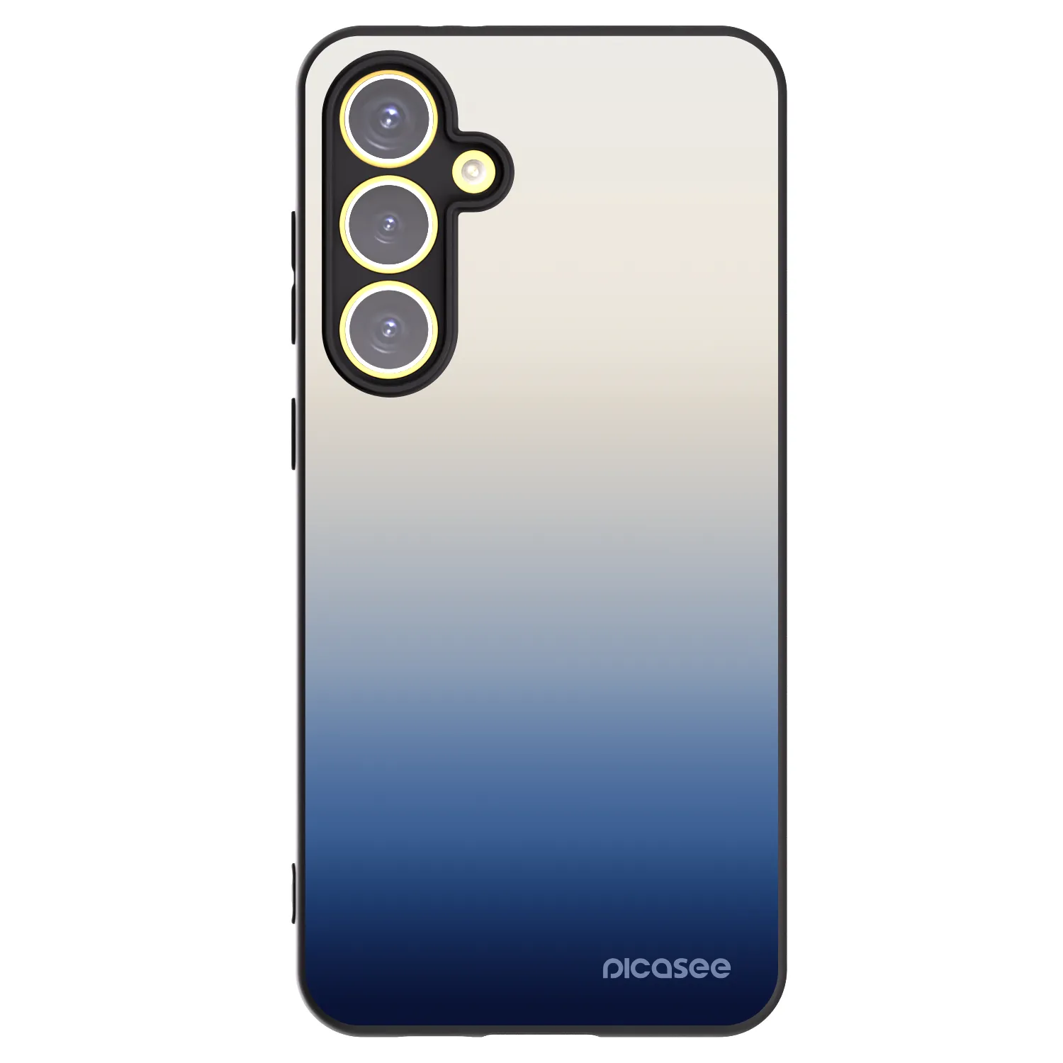 Picasee husă neagră din silicon pentru Samsung Galaxy S24 FE S721B - Gravity Fade