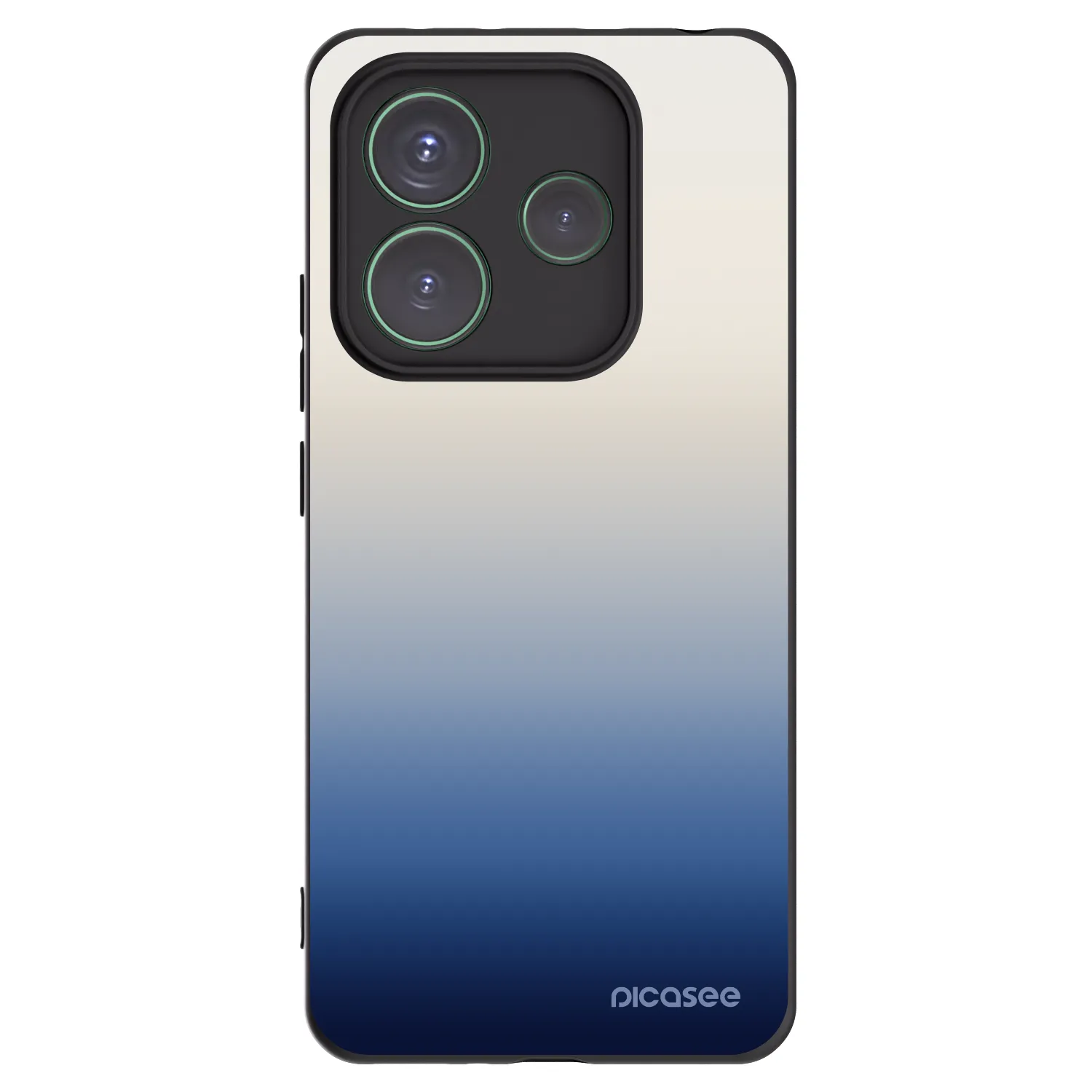 Picasee husă neagră din silicon pentru Xiaomi Redmi Note 14 5G - Gravity Fade