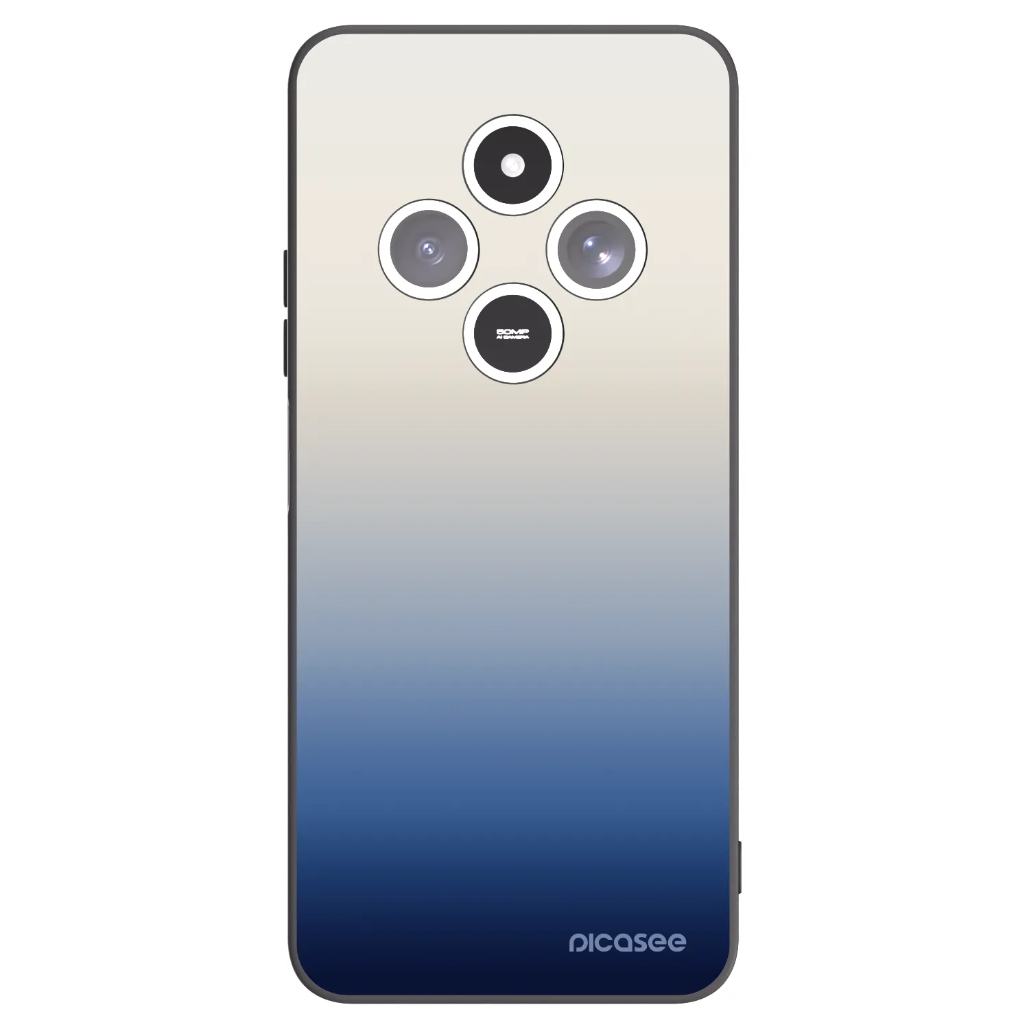 Picasee husă neagră din silicon pentru Xiaomi Redmi 14C - Gravity Fade