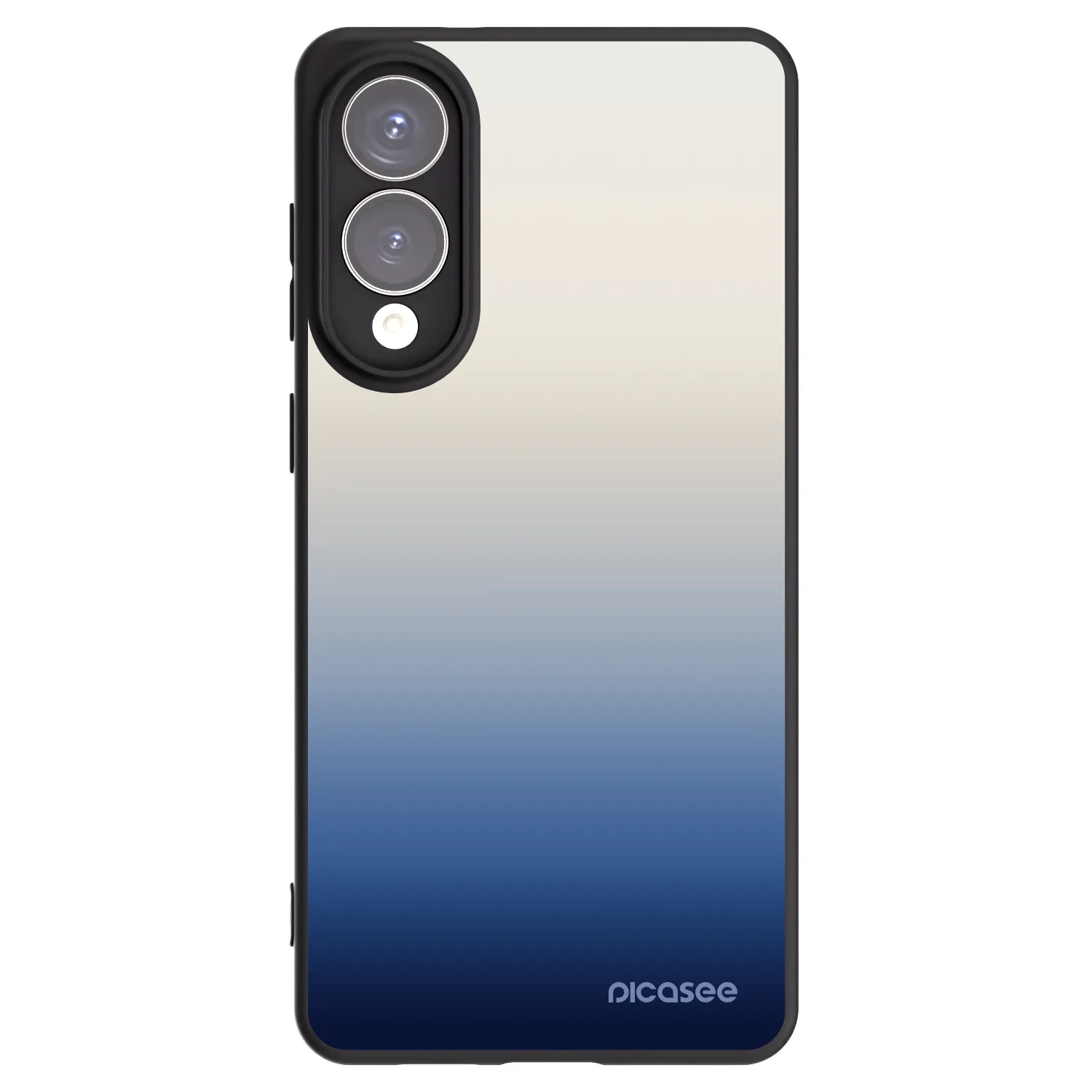 Picasee husă neagră din silicon pentru Samsung Galaxy S25 Edge 5G - Gravity Fade