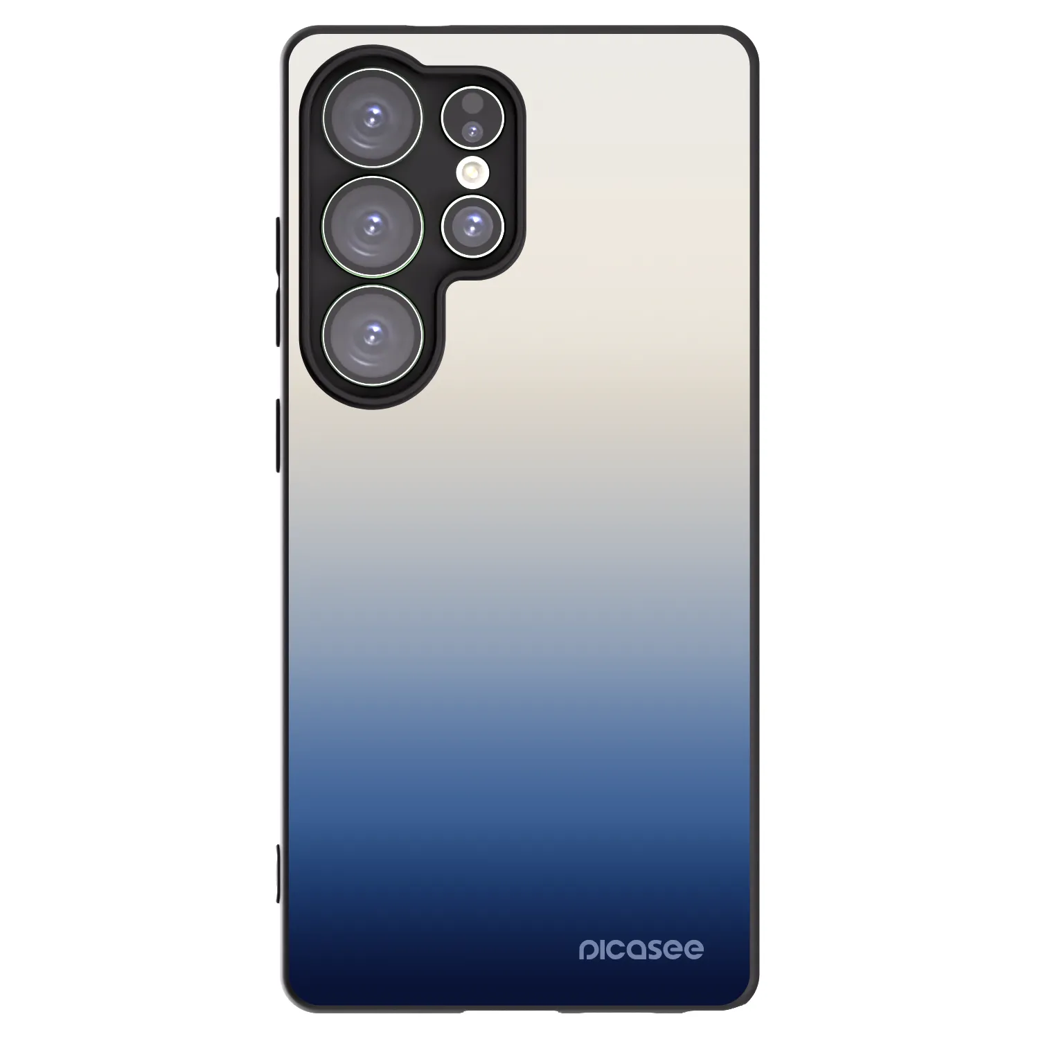 Picasee husă neagră din silicon pentru Samsung Galaxy S25 Ultra 5G - Gravity Fade