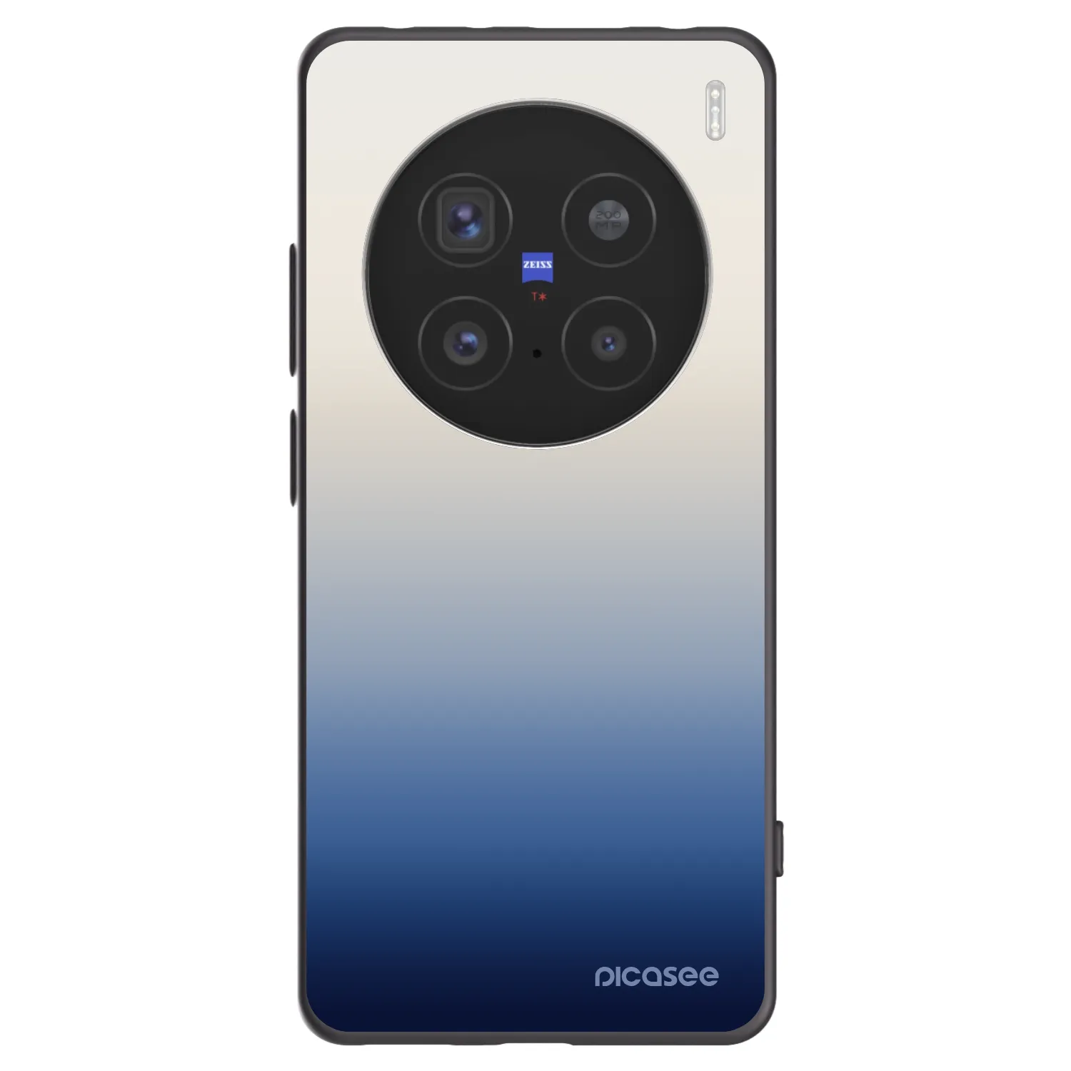 Picasee husă neagră din silicon pentru Vivo X200 Pro - Gravity Fade