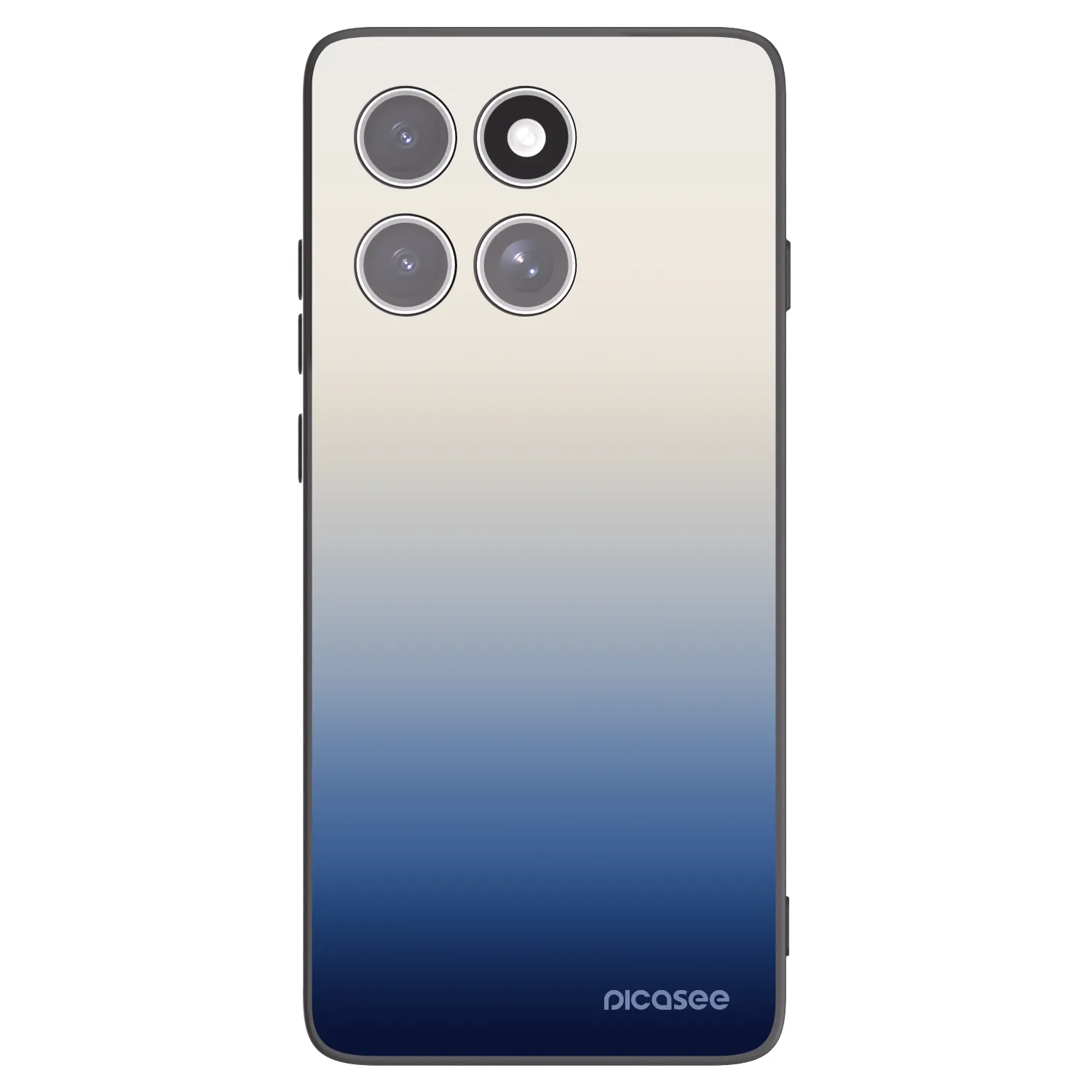 Picasee husă neagră din silicon pentru Motorola Edge 60 Pro - Gravity Fade