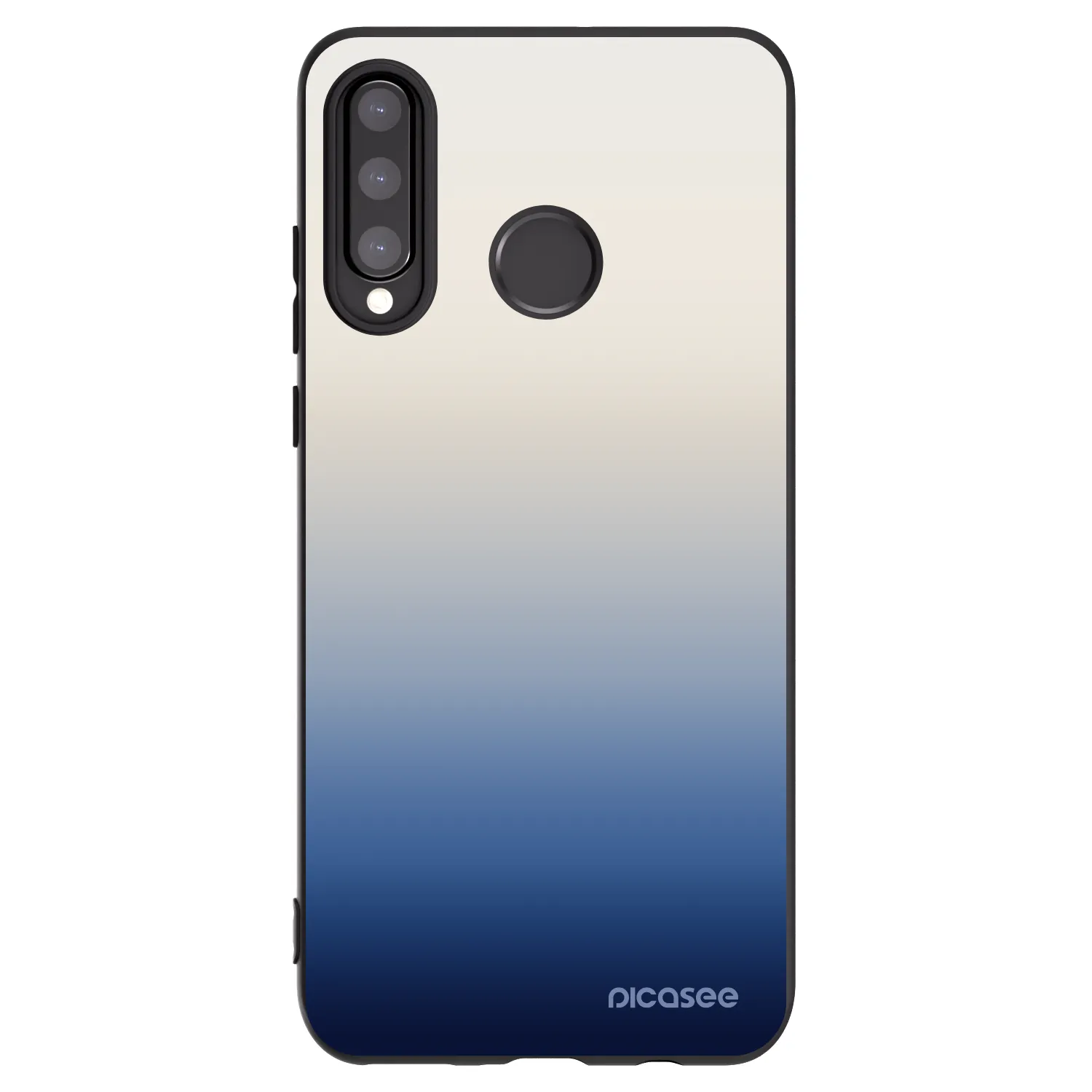 Picasee husă neagră din silicon pentru Huawei P30 Lite - Gravity Fade