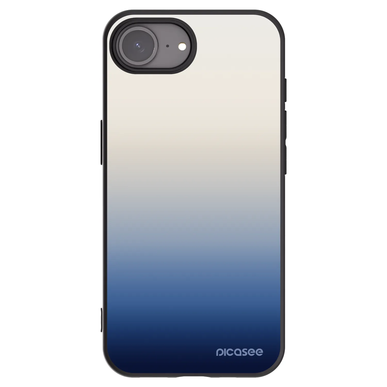 Picasee husă neagră din silicon pentru Apple iPhone 17e - Gravity Fade
