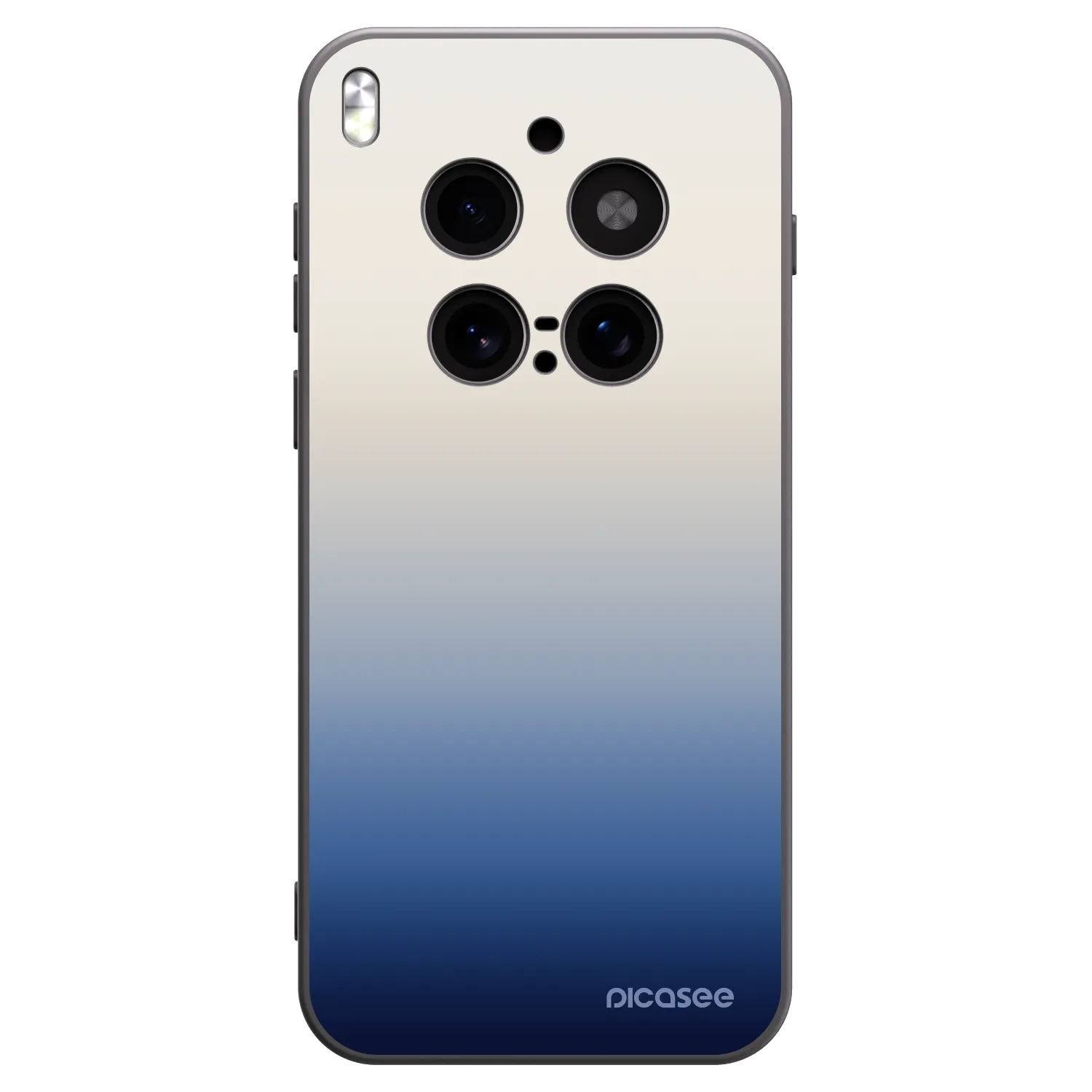 Picasee husă neagră din silicon pentru Vivo X300 Pro - Gravity Fade