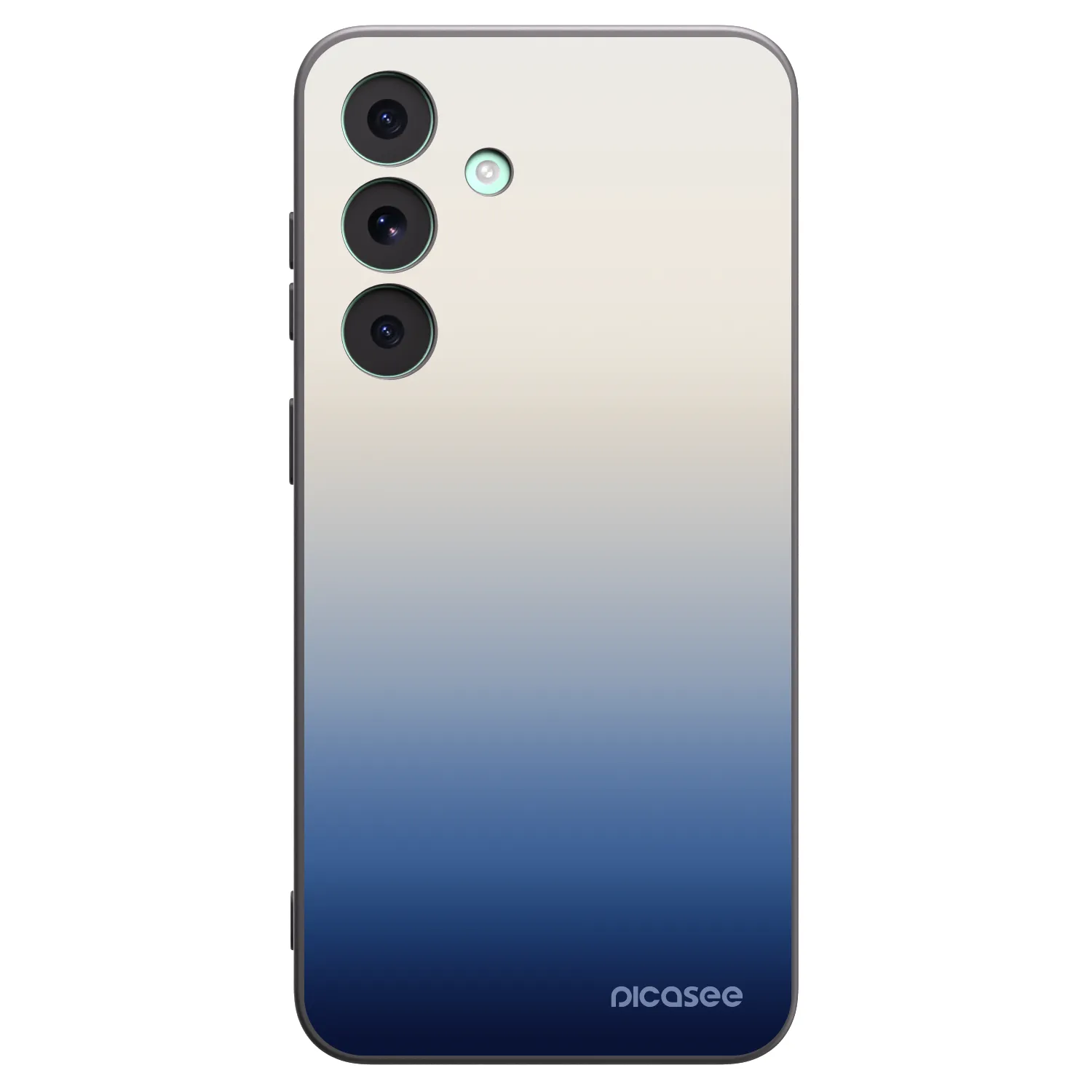 Picasee husă neagră din silicon pentru Samsung Galaxy S26 FE - Gravity Fade