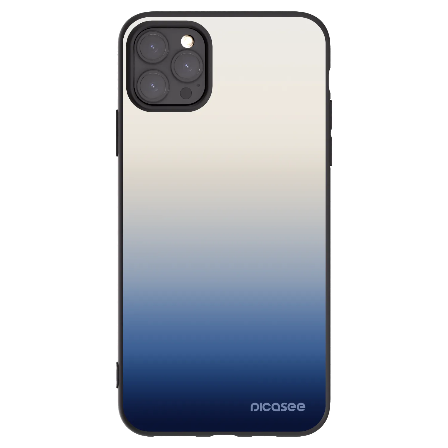 Picasee husă neagră din silicon pentru Apple iPhone 11 Pro Max - Gravity Fade