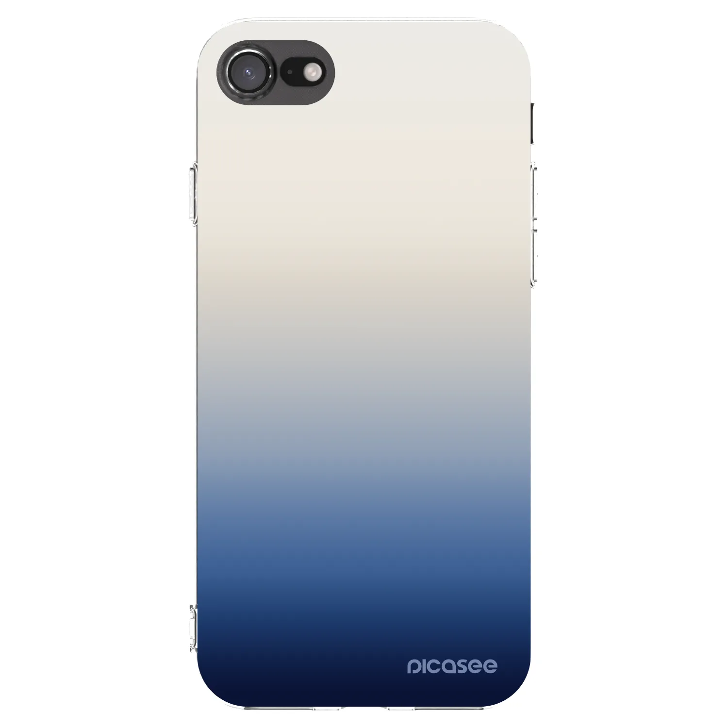 Picasee husă transparentă din silicon pentru Apple iPhone 8 - Gravity Fade