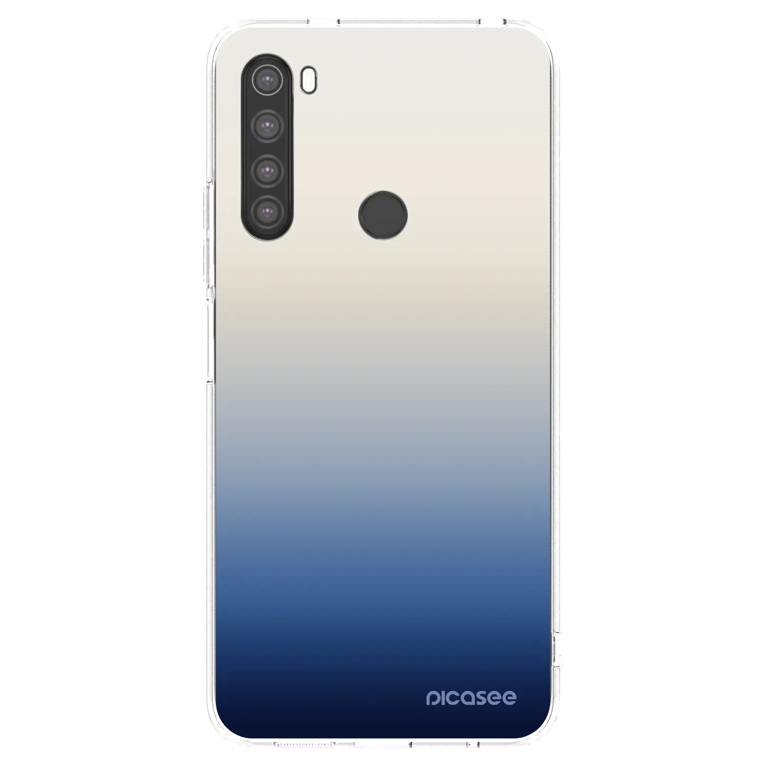 Picasee husă transparentă din silicon pentru Xiaomi Redmi Note 8 - Gravity Fade