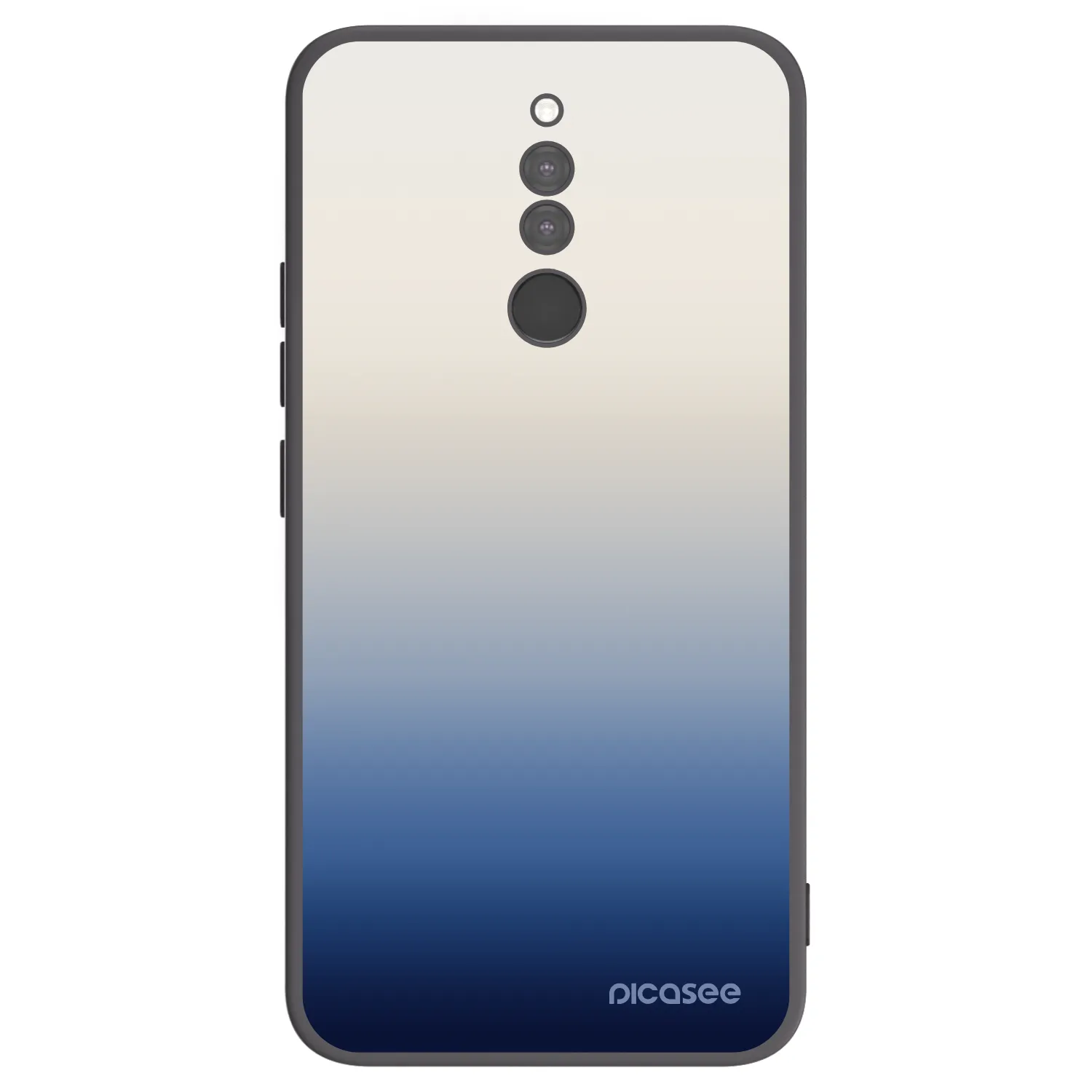 Picasee husă neagră din silicon pentru Xiaomi Redmi 8 - Gravity Fade