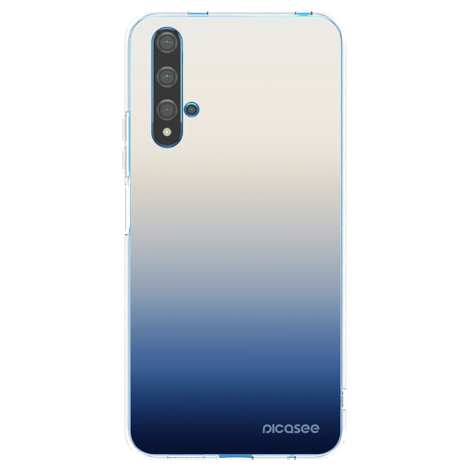 Picasee husă transparentă din silicon pentru Huawei Nova 5T - Gravity Fade