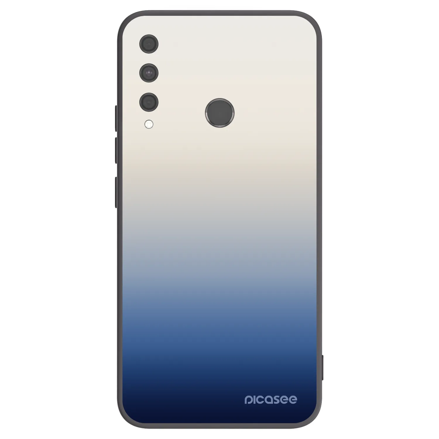 Picasee husă neagră din silicon pentru Huawei P40 Lite E - Gravity Fade