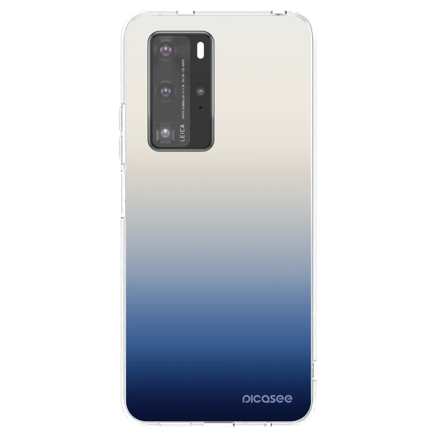 Picasee husă transparentă din silicon pentru Huawei P40 Pro - Gravity Fade