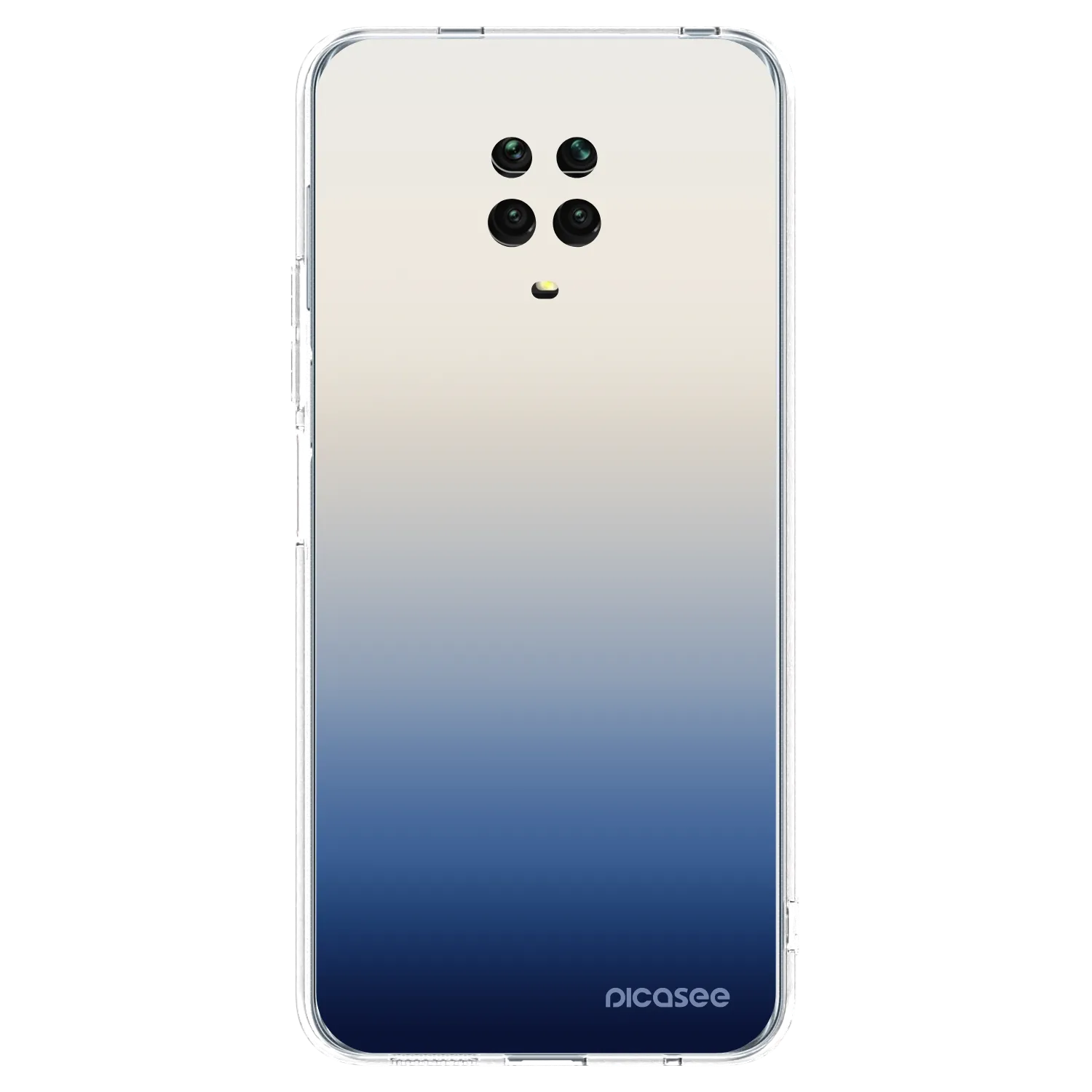 Picasee husă transparentă din silicon pentru Xiaomi Redmi Note 9S - Gravity Fade