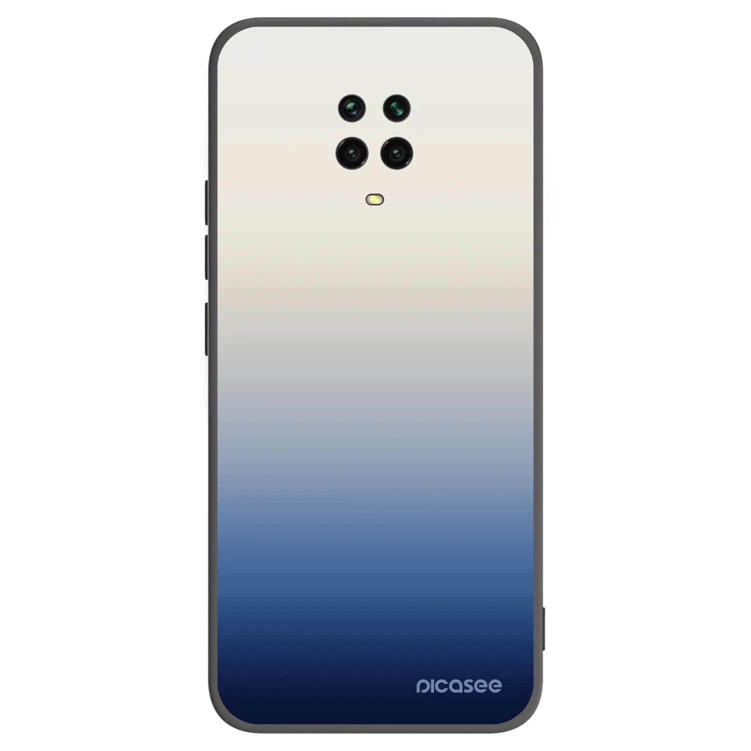 Picasee husă neagră din silicon pentru Xiaomi Redmi Note 9S - Gravity Fade