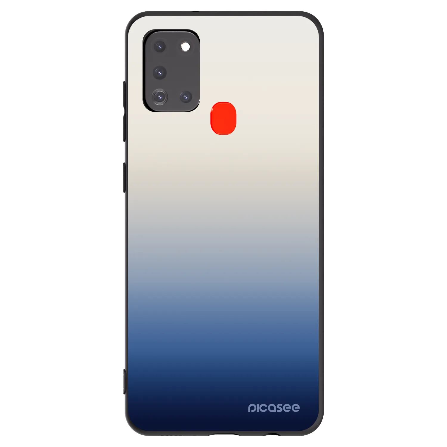 Picasee husă neagră din silicon pentru Samsung Galaxy A21s - Gravity Fade