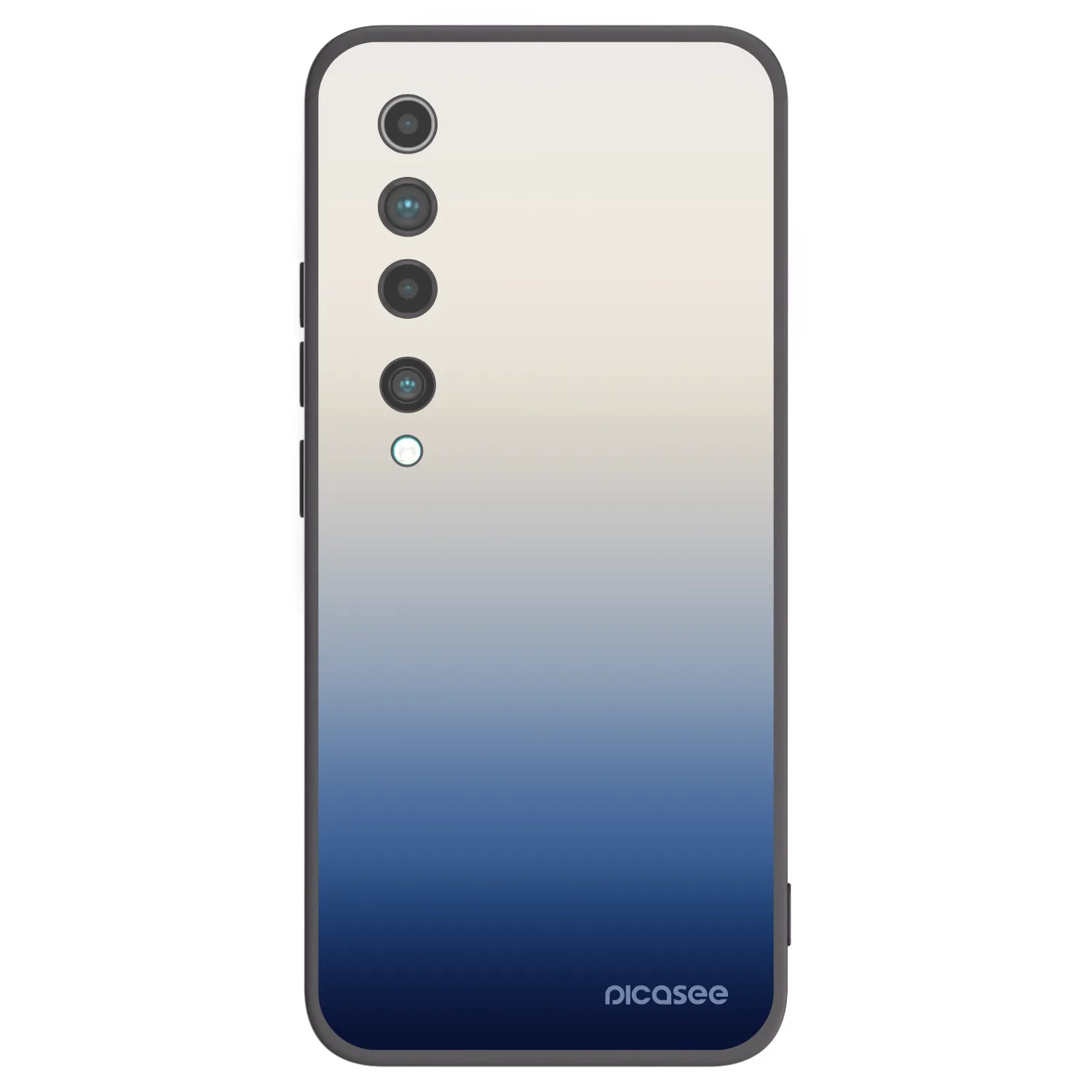 Picasee husă neagră din silicon pentru Xiaomi Mi 10 - Gravity Fade