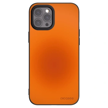 Picasee husă neagră din silicon pentru Apple iPhone 12 Pro Max - Heat Core