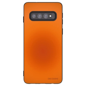 Picasee husă neagră din silicon pentru Samsung Galaxy S10 G973 - Heat Core