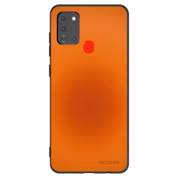 Picasee husă neagră din silicon pentru Samsung Galaxy A21s - Heat Core