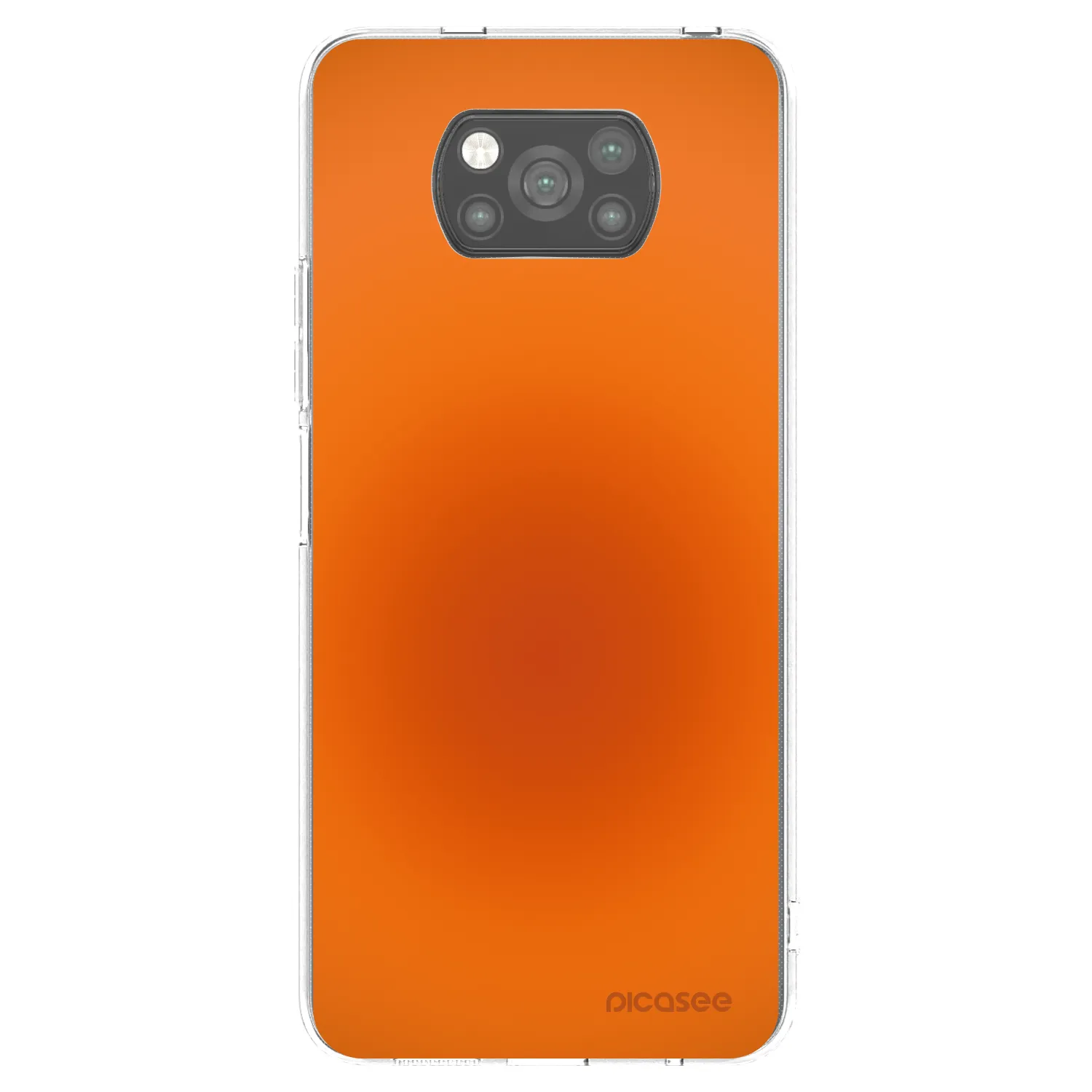 Picasee husă neagră din silicon pentru Xiaomi Poco X3 - Heat Core
