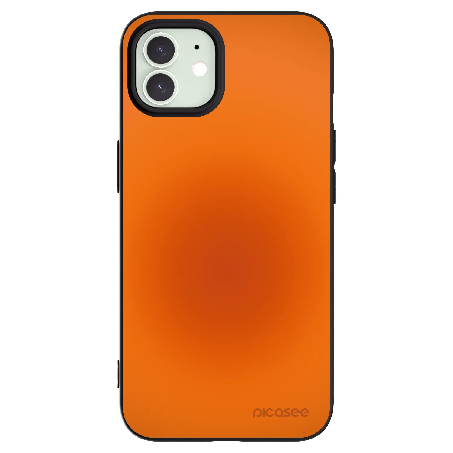 Picasee husă neagră din silicon pentru Apple iPhone 12 Pro - Heat Core