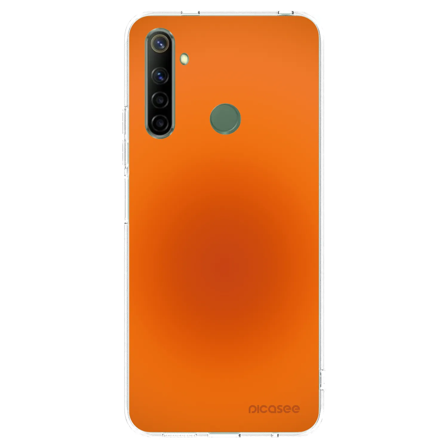 Picasee husă transparentă din silicon pentru Realme 6i - Heat Core