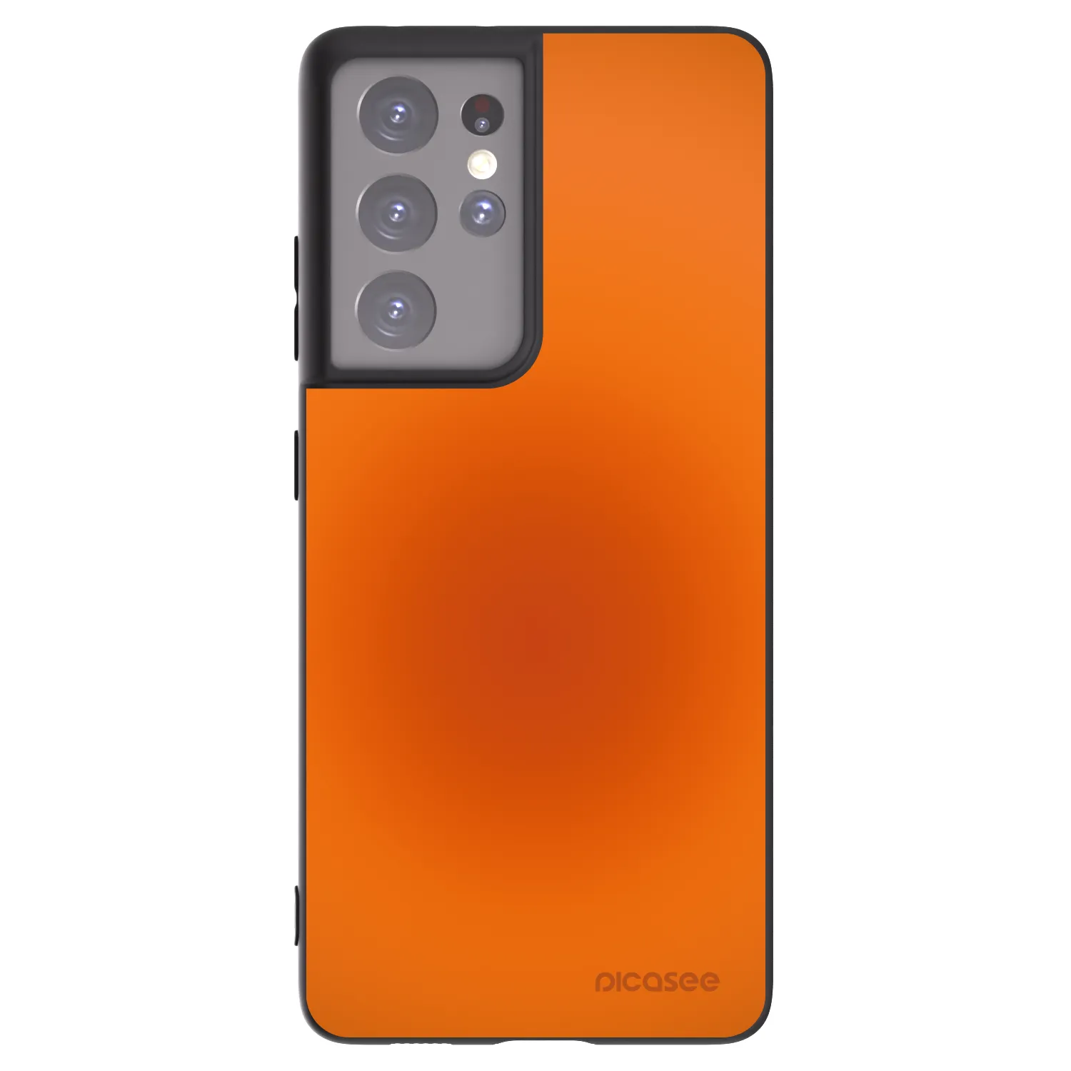 Picasee husă neagră din silicon pentru Samsung Galaxy S21 Ultra 5G G998B - Heat Core