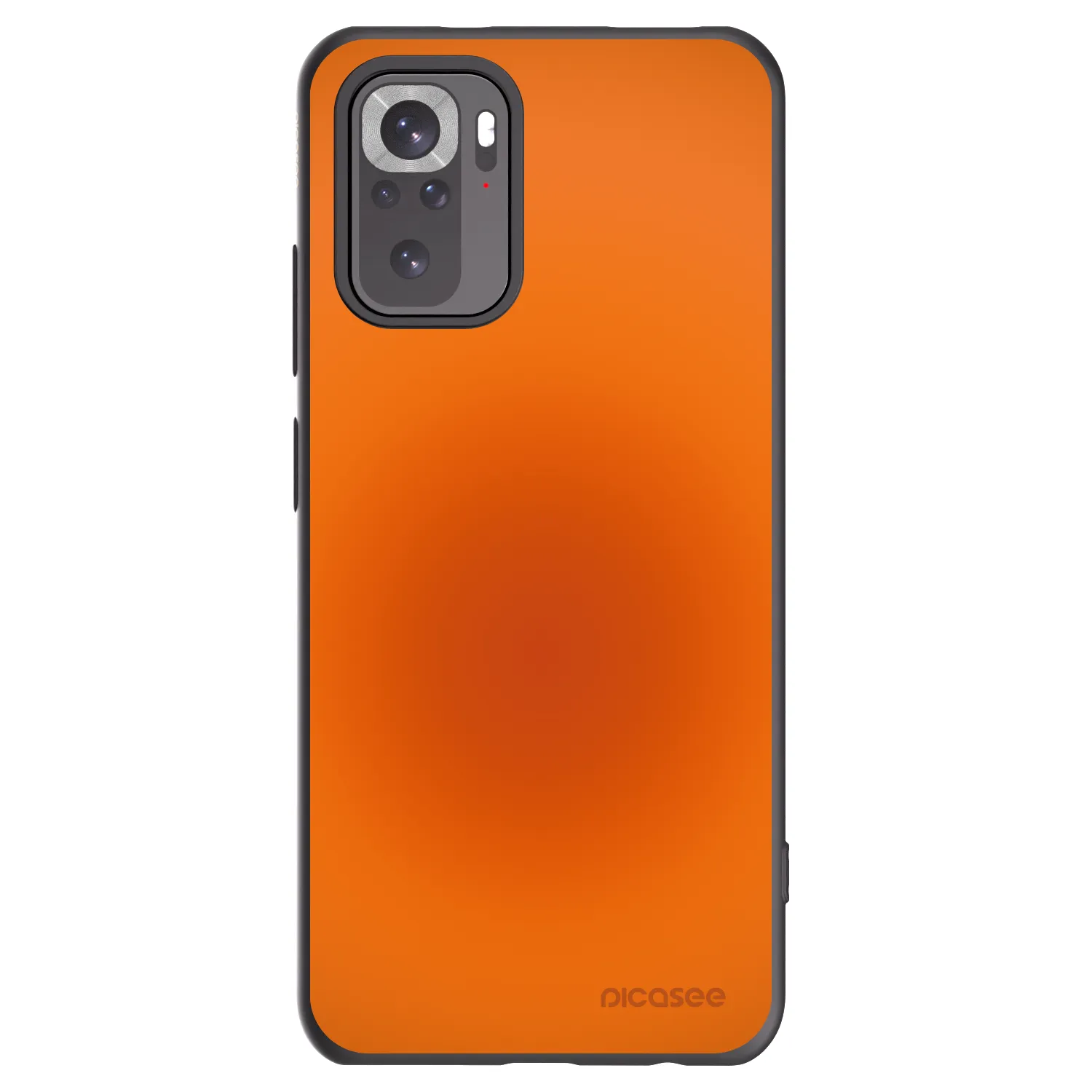 Picasee husă neagră din silicon pentru Xiaomi Redmi Note 10 - Heat Core