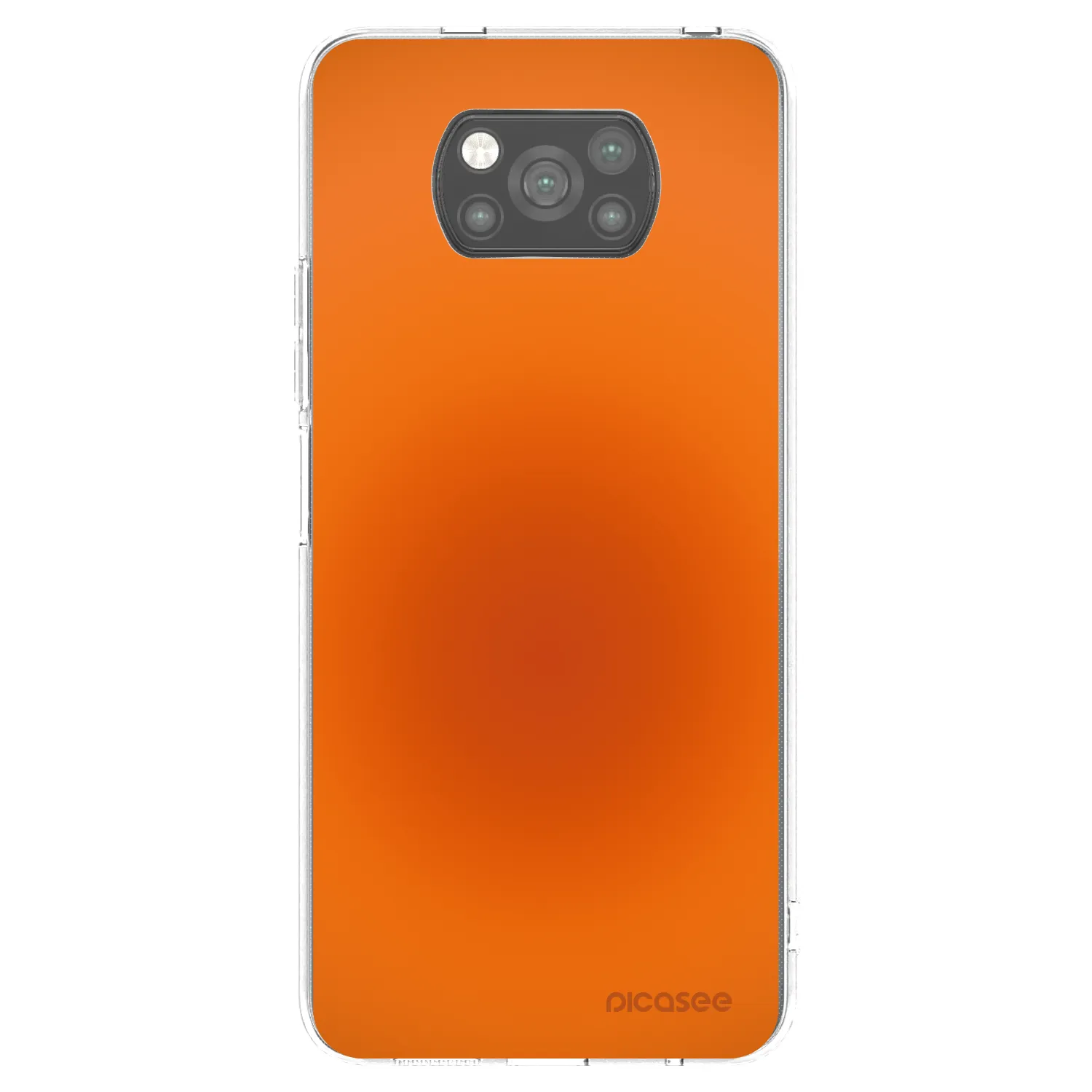 Picasee husă neagră din silicon pentru Xiaomi Poco X3 Pro - Heat Core