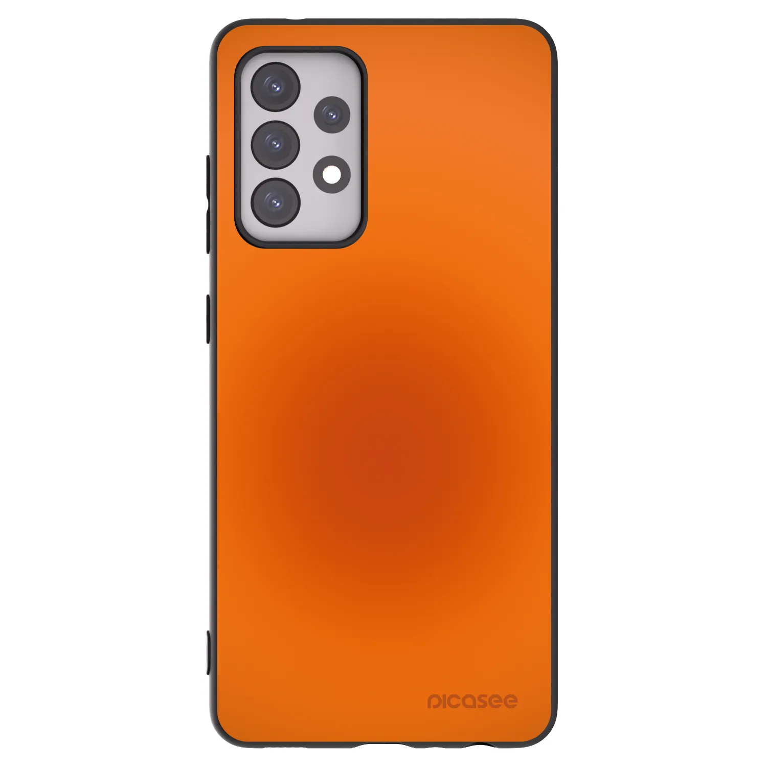 Picasee husă neagră din silicon pentru Samsung Galaxy A52s 5G A528B - Heat Core